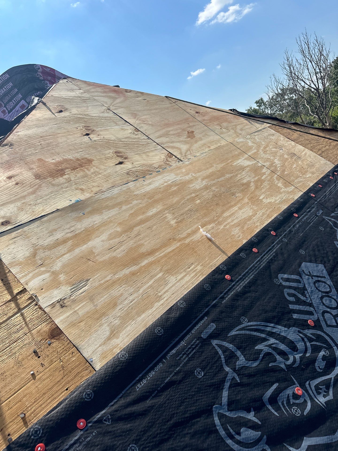 Residential Roofing Installation using Owen's Corning Duration (Lifetime) Shingles by Roof Repair Company