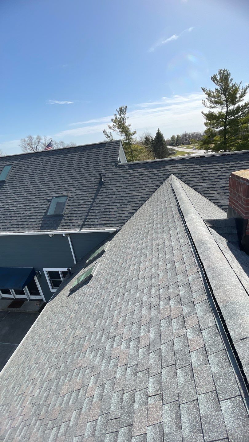 Residential Roofing Installation using GAF Timberline HDZ Williamsburg Slate  by Nitro Roofing and Construction