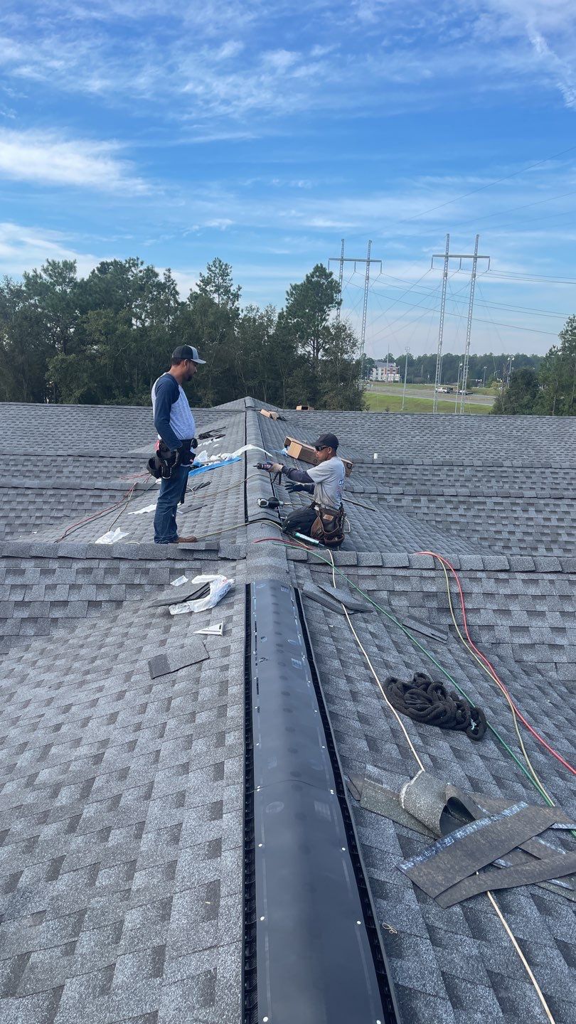 Commercial Roofing Installation using Roof Replacement by American Roofing & Construction LLC