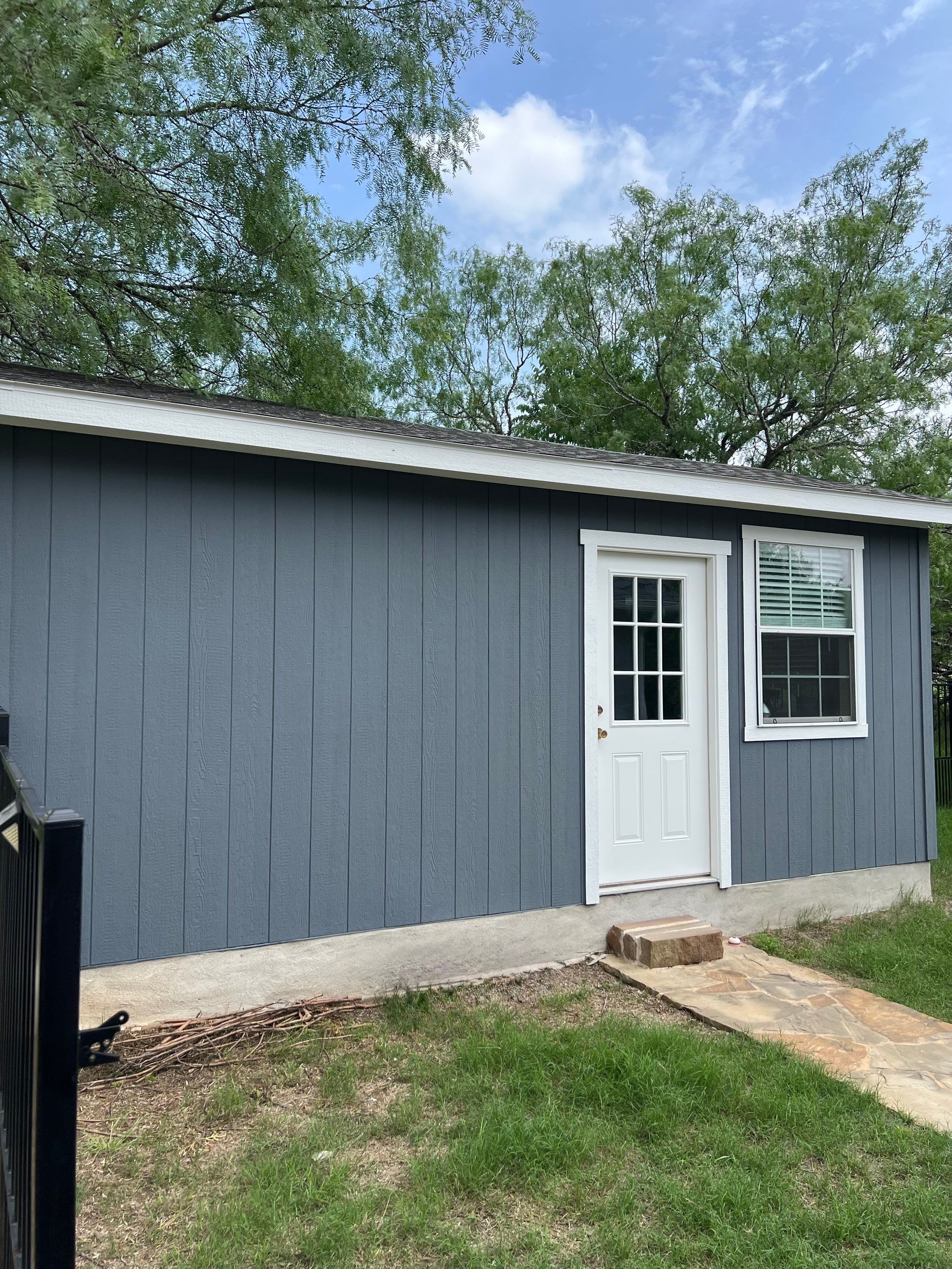 Exterior repaint in Bastrop by AJ’s Painting