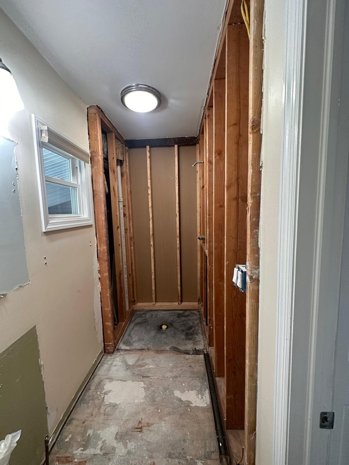 Bathroom Remodel using Tile by Home Concepts Construction