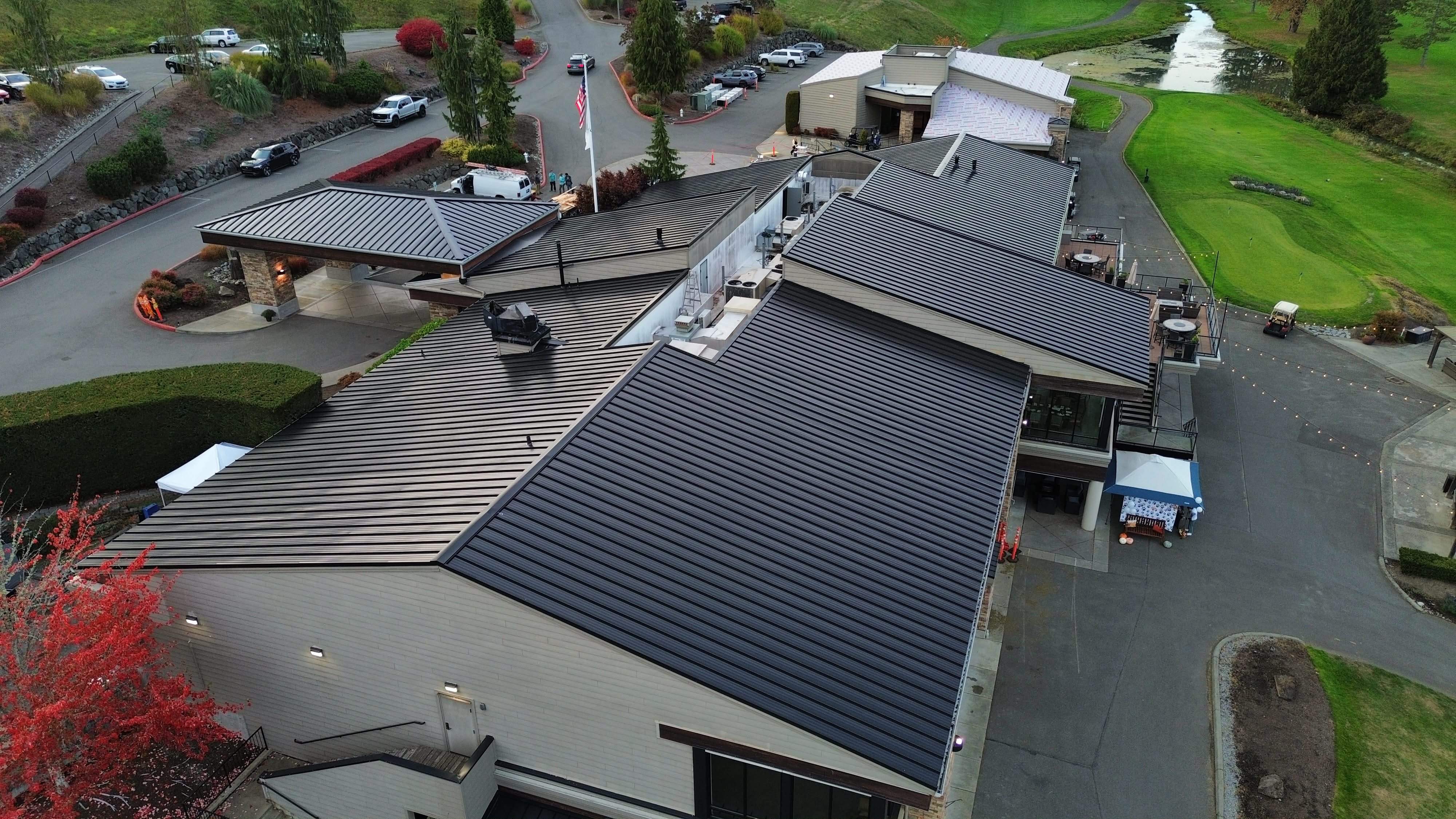 Country Club - Asphalt to Standing Seam - Kent by RoofSmart