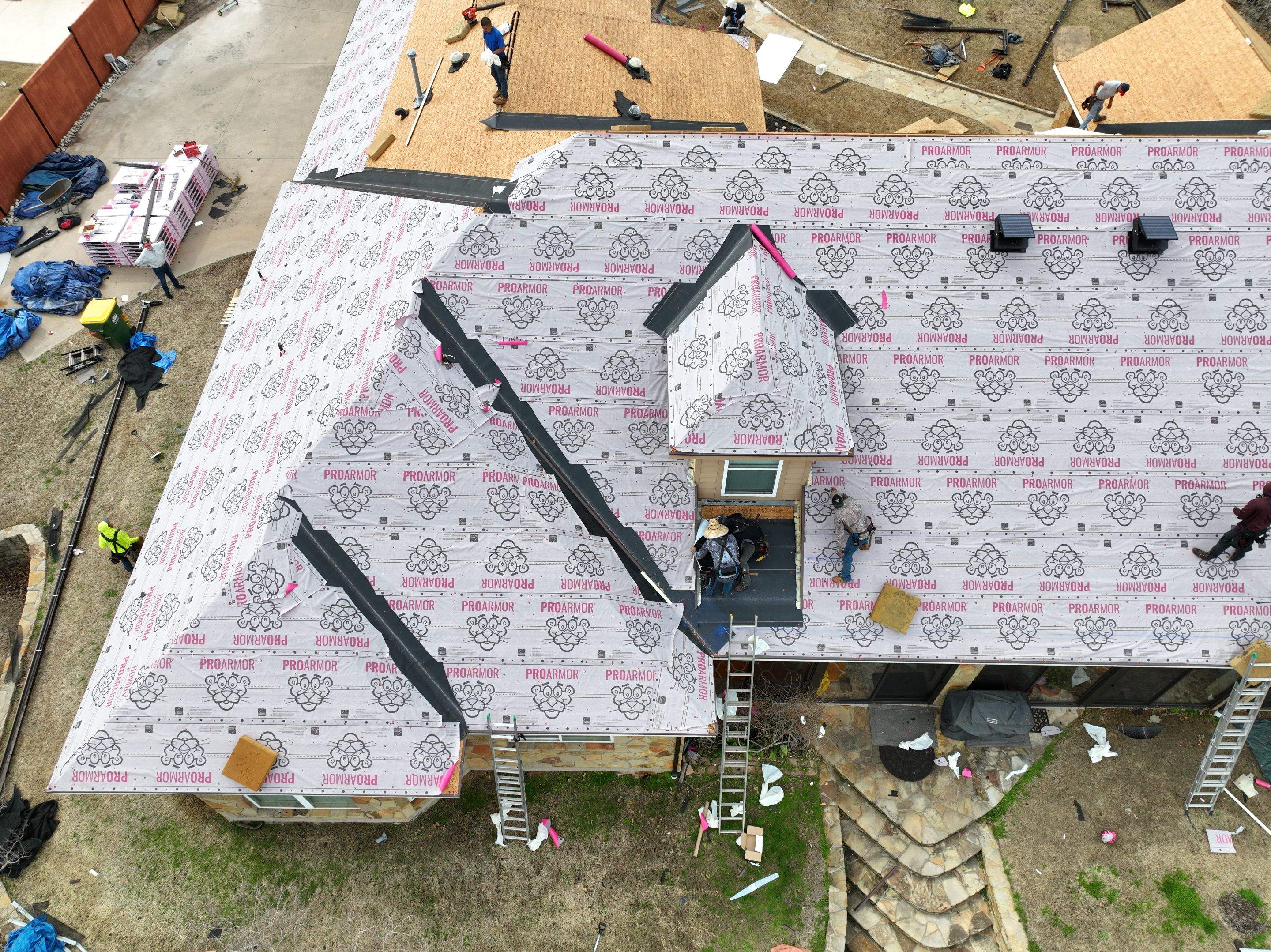 Residential Roofing Installation using Owens Corning Duration by Becker Roofing and Exteriors