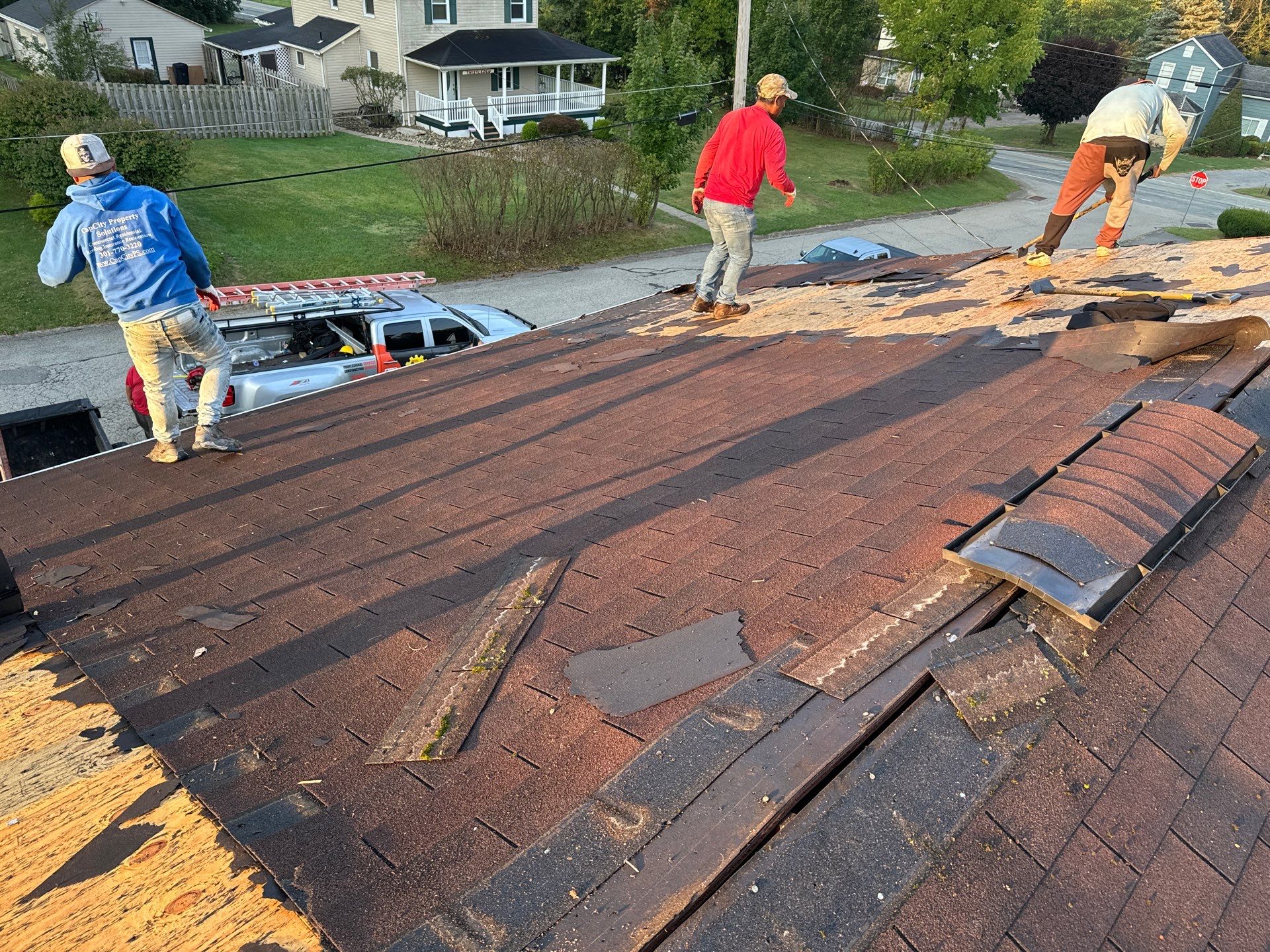 Residential Roofing Installation using GAF HDZ SHINGLES by La Bendicion Contruction Llc