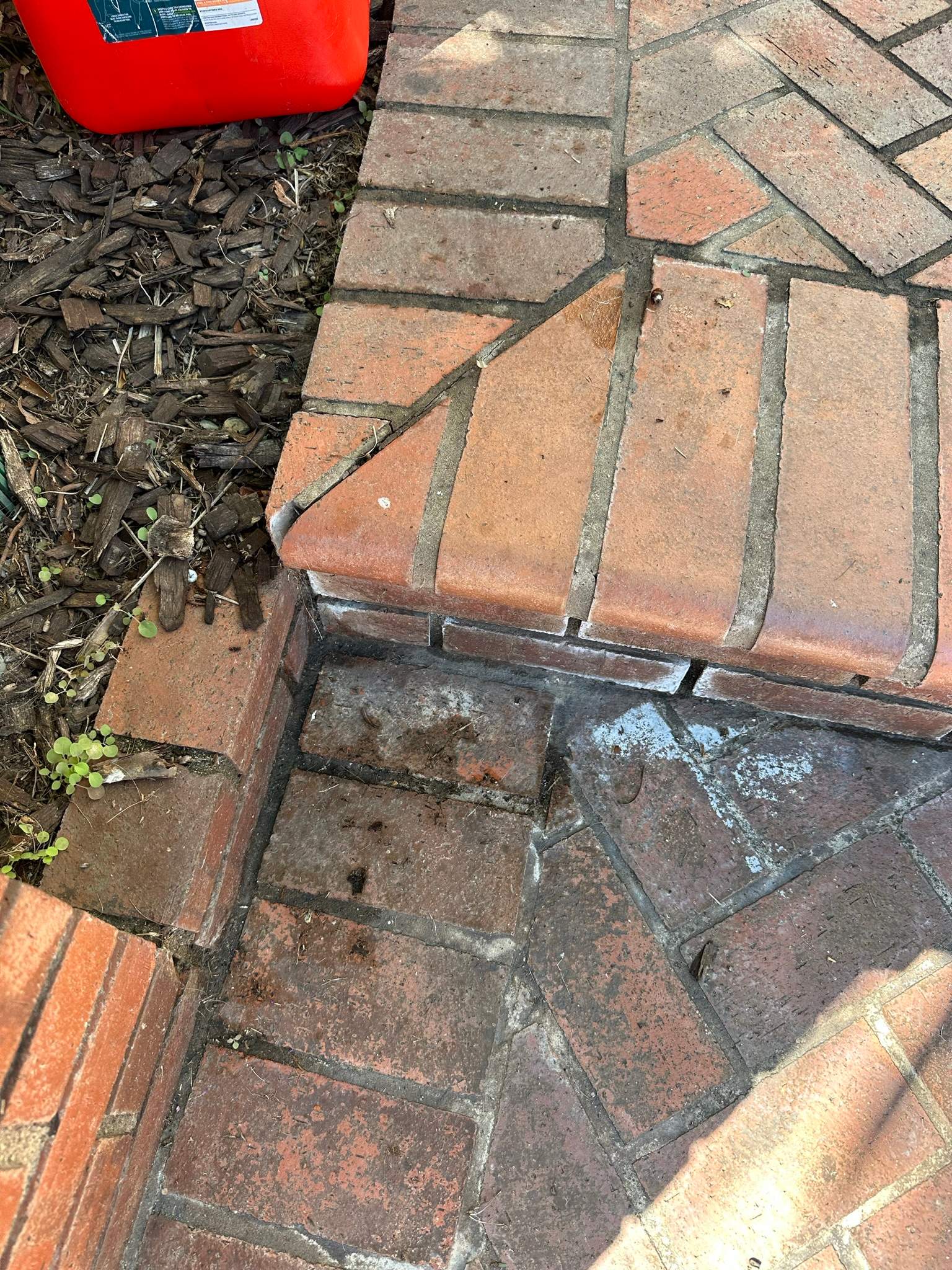 Orange County Clay Tile Roof Soft Wash on Unwalkwable Roof by Property Cleaning Experts, LLC