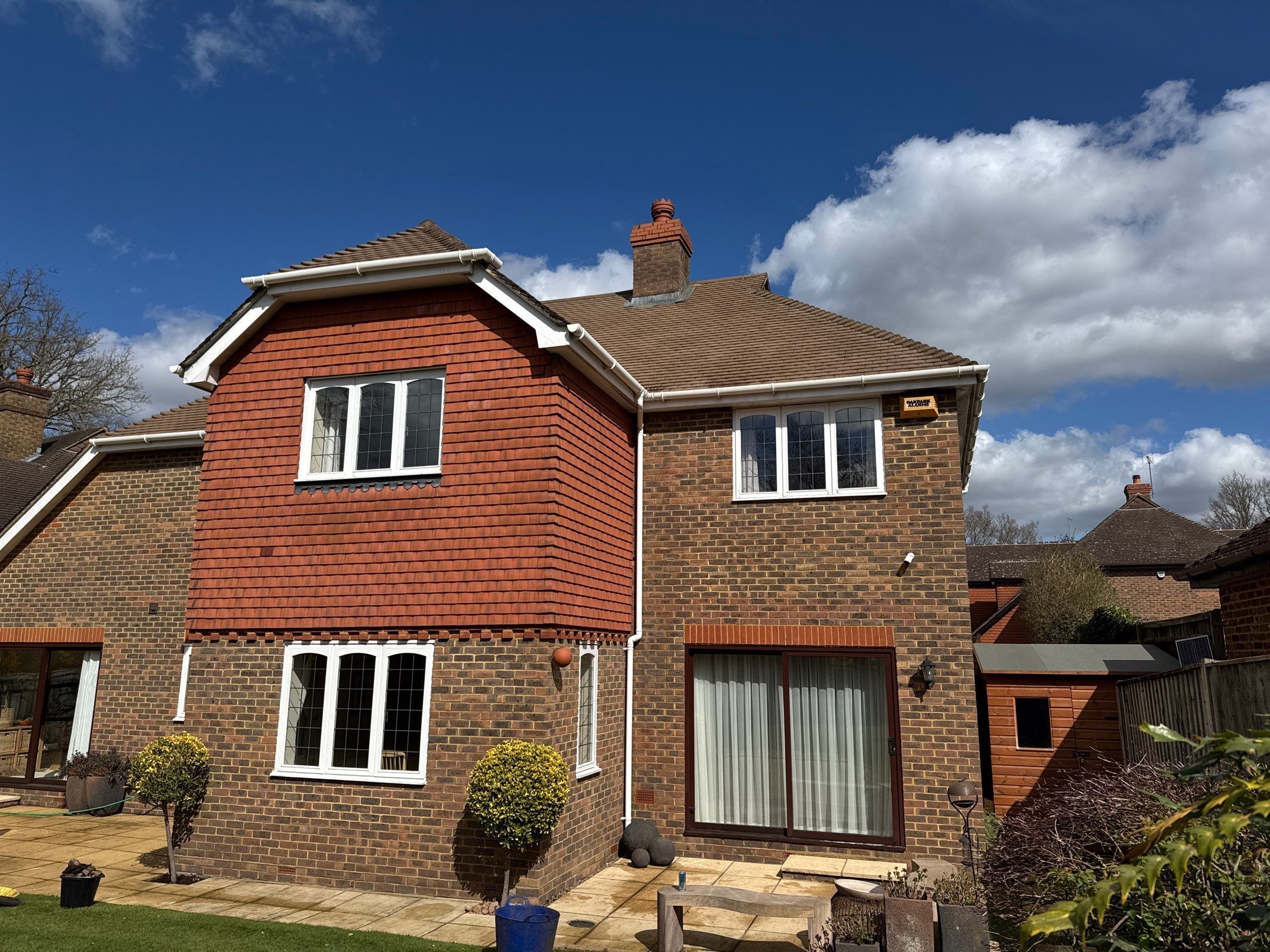 Roof Clean - Moss Removal - Gutter Clean using Honda 15lpm Low Pressure Washing Machine by Ges Exterior Cleaning ltd