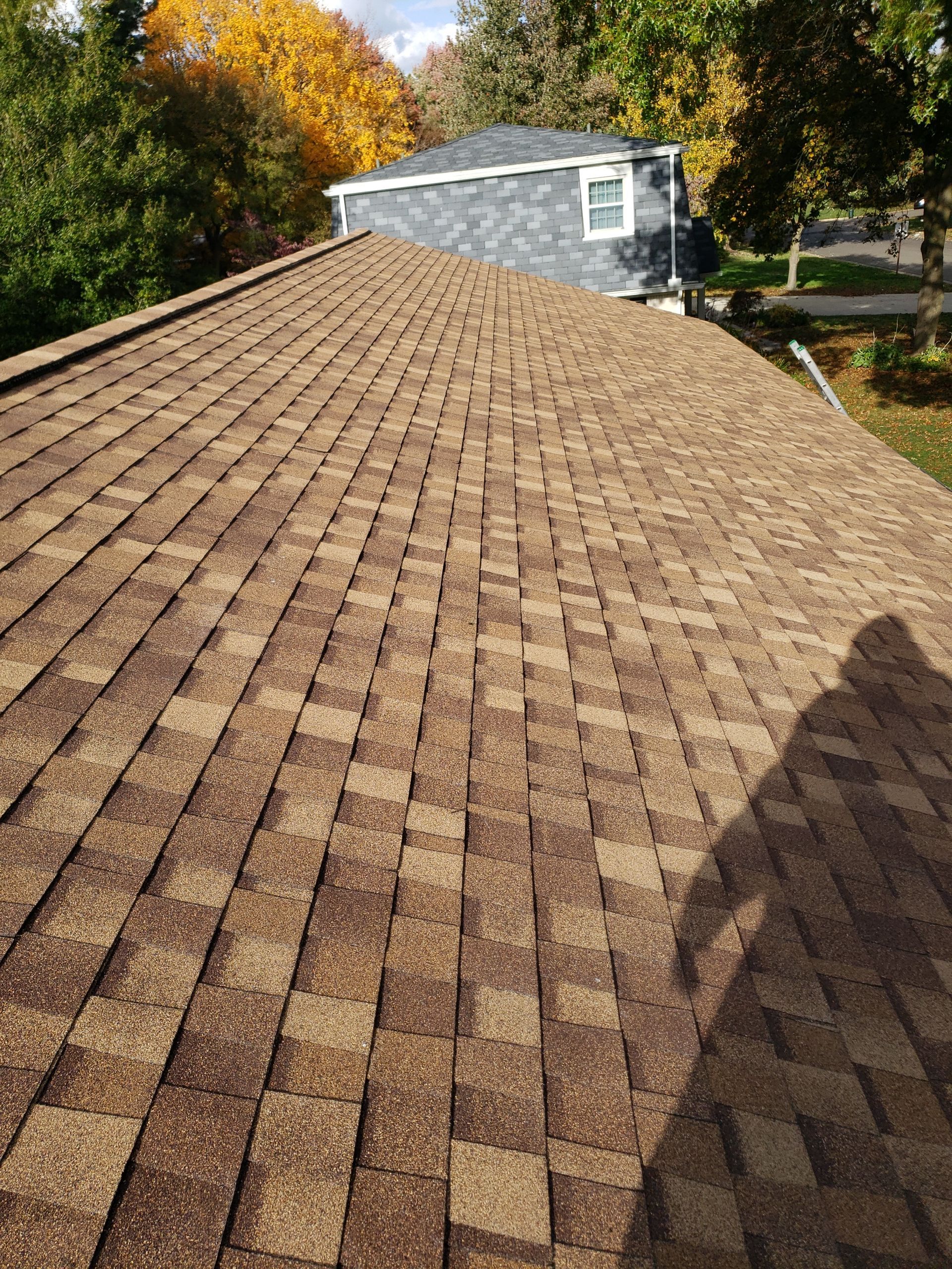 ATLAS PINNACLE COLOR: MORNING HARVEST DRIP EDGE: MUSKET BROWN by Eagle Eye Roofing