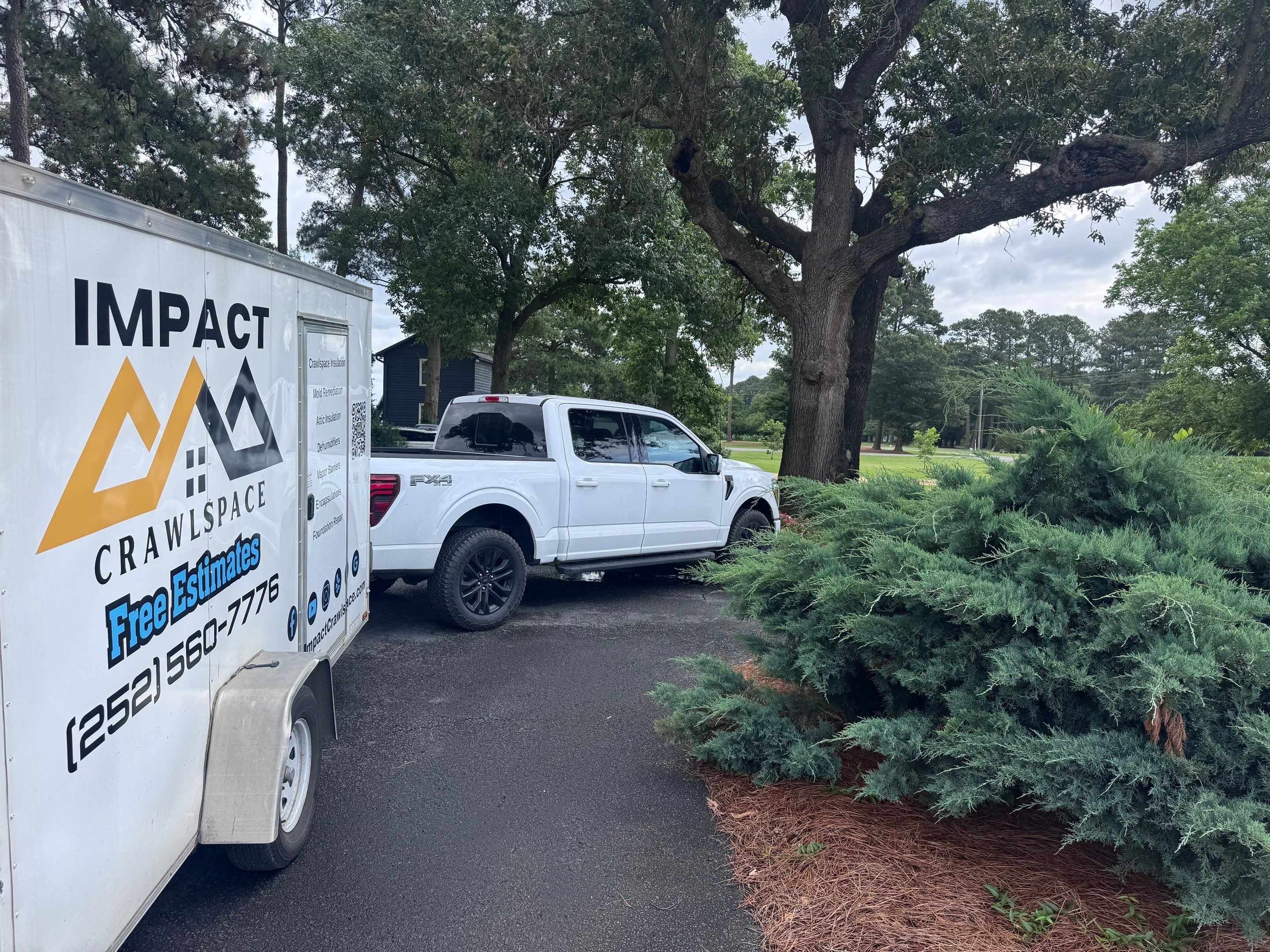 Encapsulation, Attic Insulation, and Attic Fan Project by Impact Crawlspace