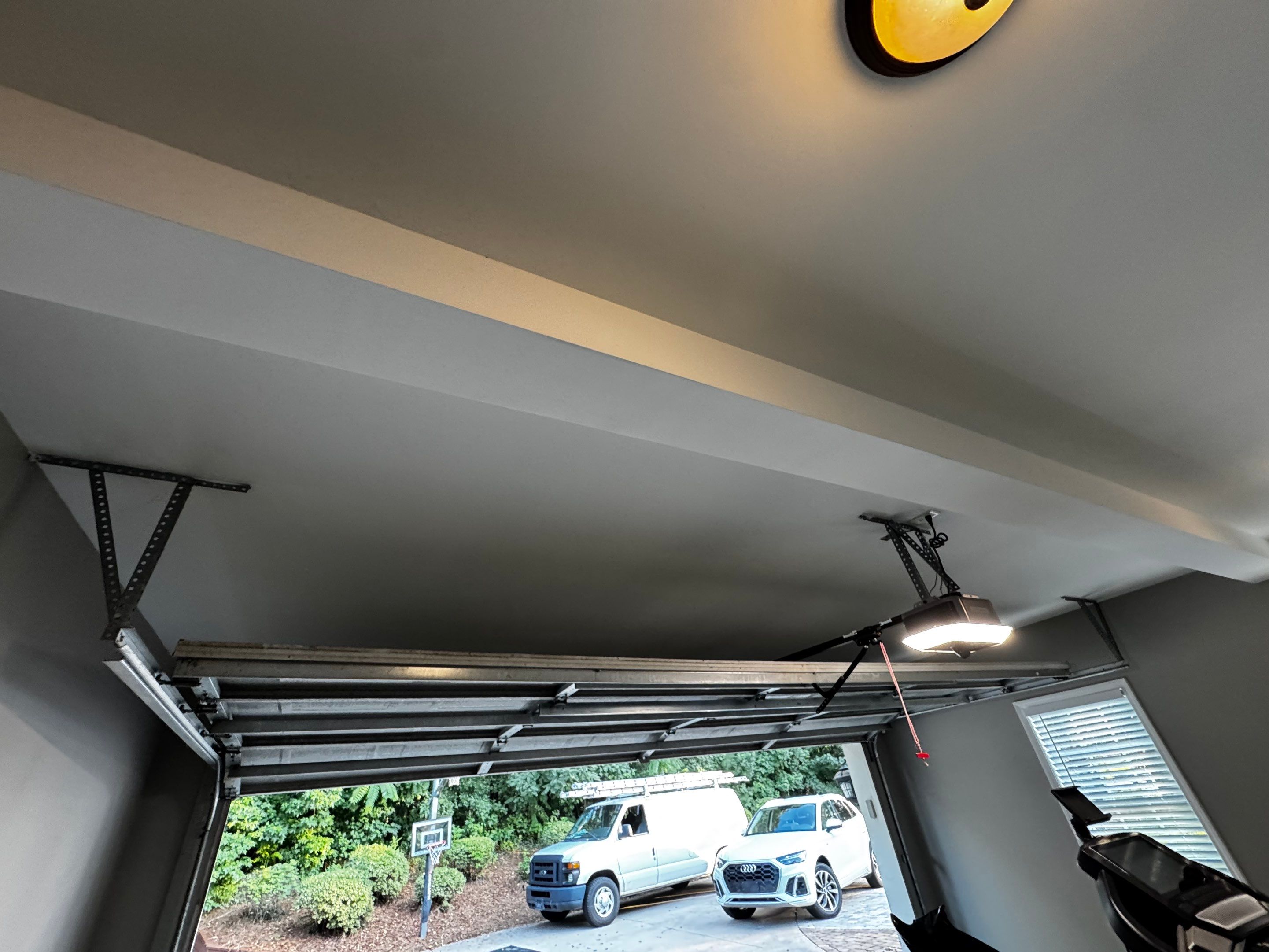 Garage Interior Painting and Drywall Repair in Monroe by PGP Surface Solutions, LLC