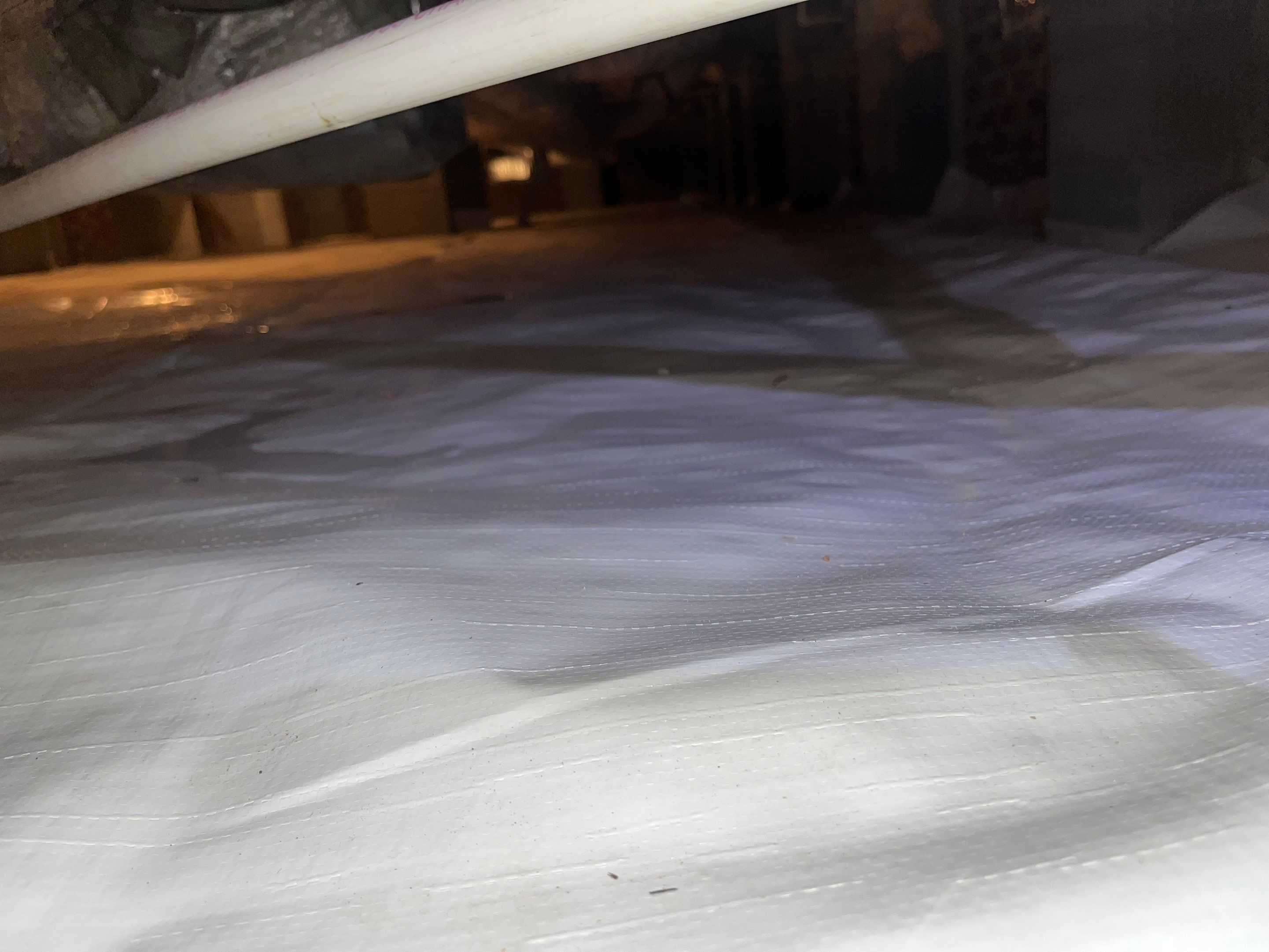 Dehumidifier and Moisture Barrier install with Structural repairs. by Impact Crawlspace