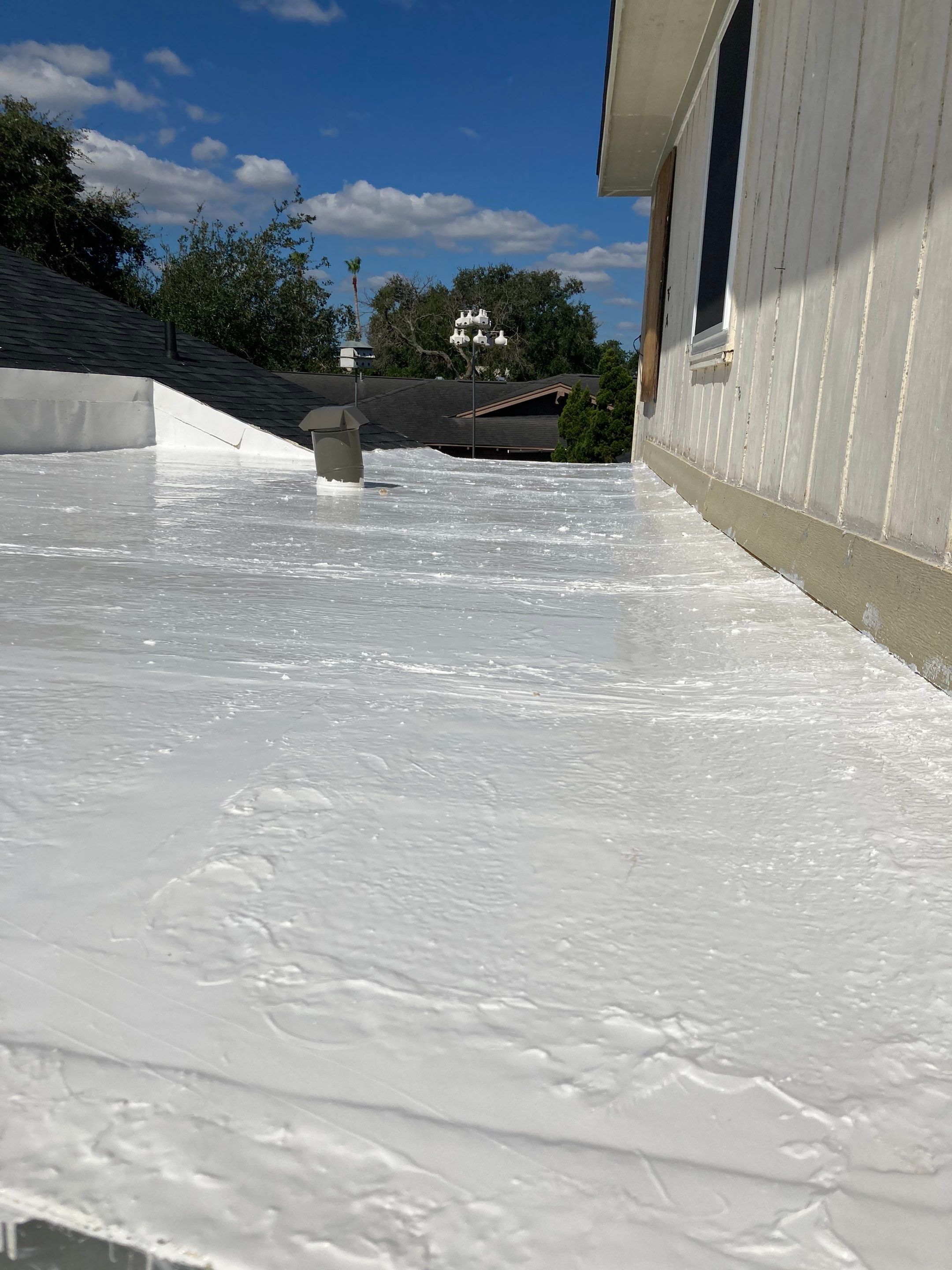 Its to Hot! Insulate this roof by Bayfront Roofing and Construction