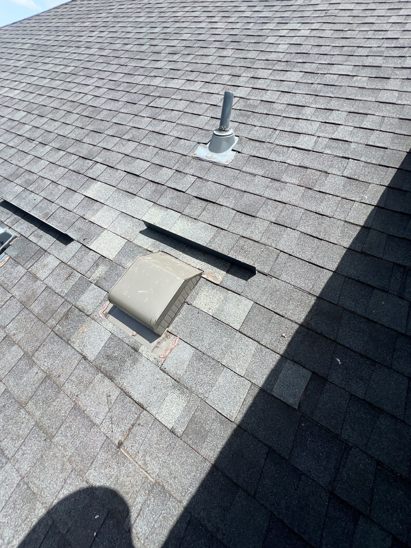 Hail Damage using Owen's Corning Duration (Lifetime) Shingles by Roof Repair Company