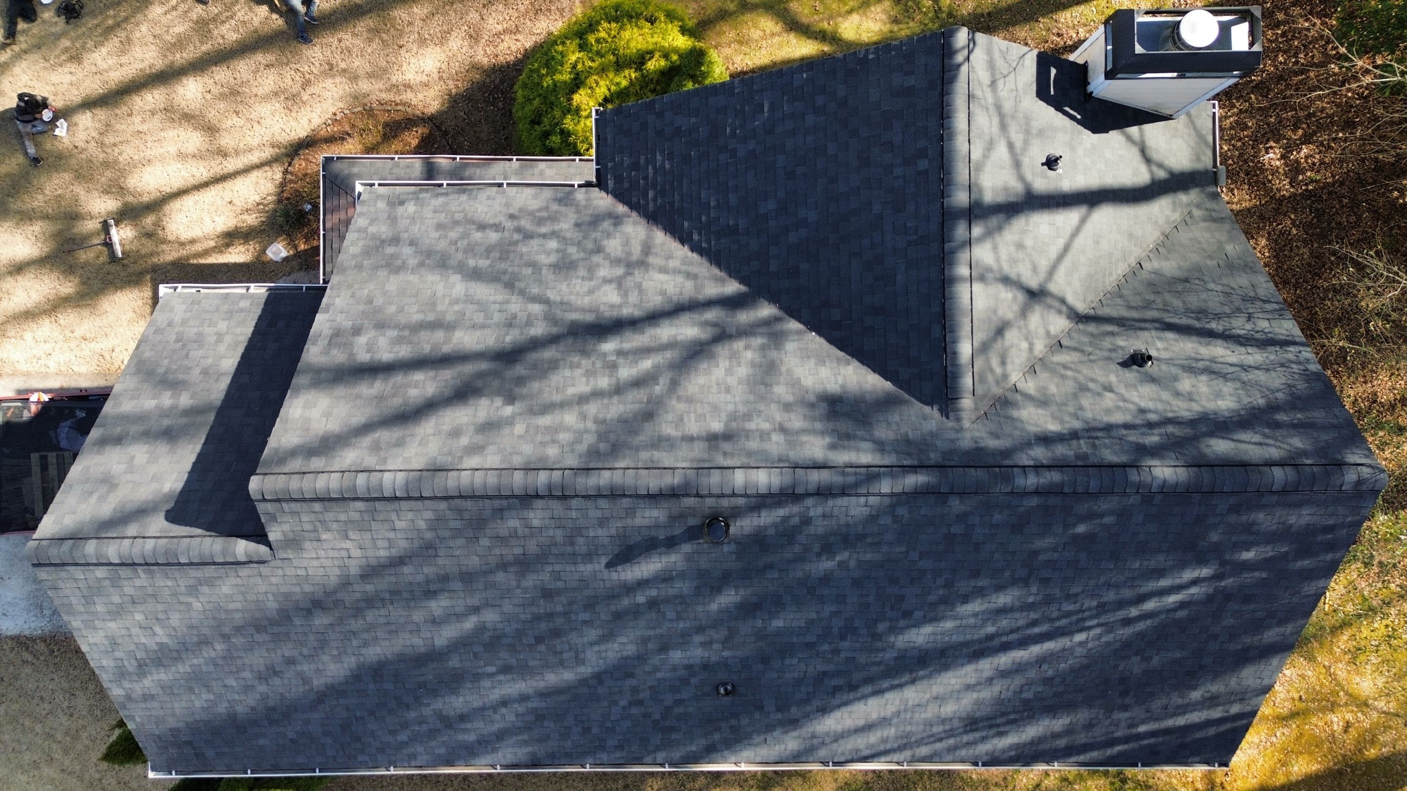 Dawsonville, GA Roof Replacement CertainTeed Landmark Charcoal Black by Reset Roofing