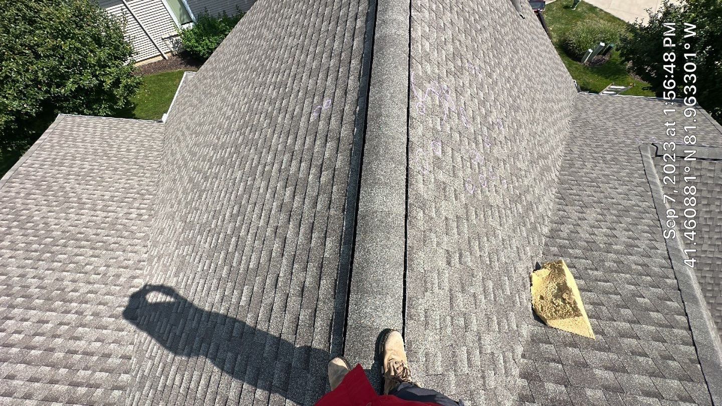 Residential Roof Replacement using Owens Corning Duration, Driftwood by Absolute Roofing and Construction