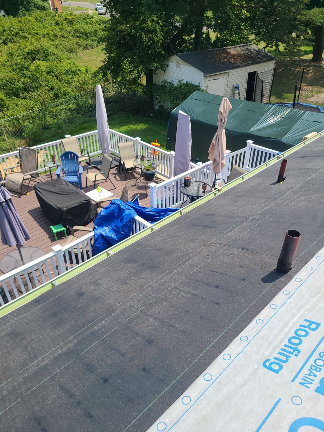 Woodbridge: Roof Replacement with CertainTeed Landmark Pro Designer Shingles in Max Def Colonial Slate by RM Banning, Inc.