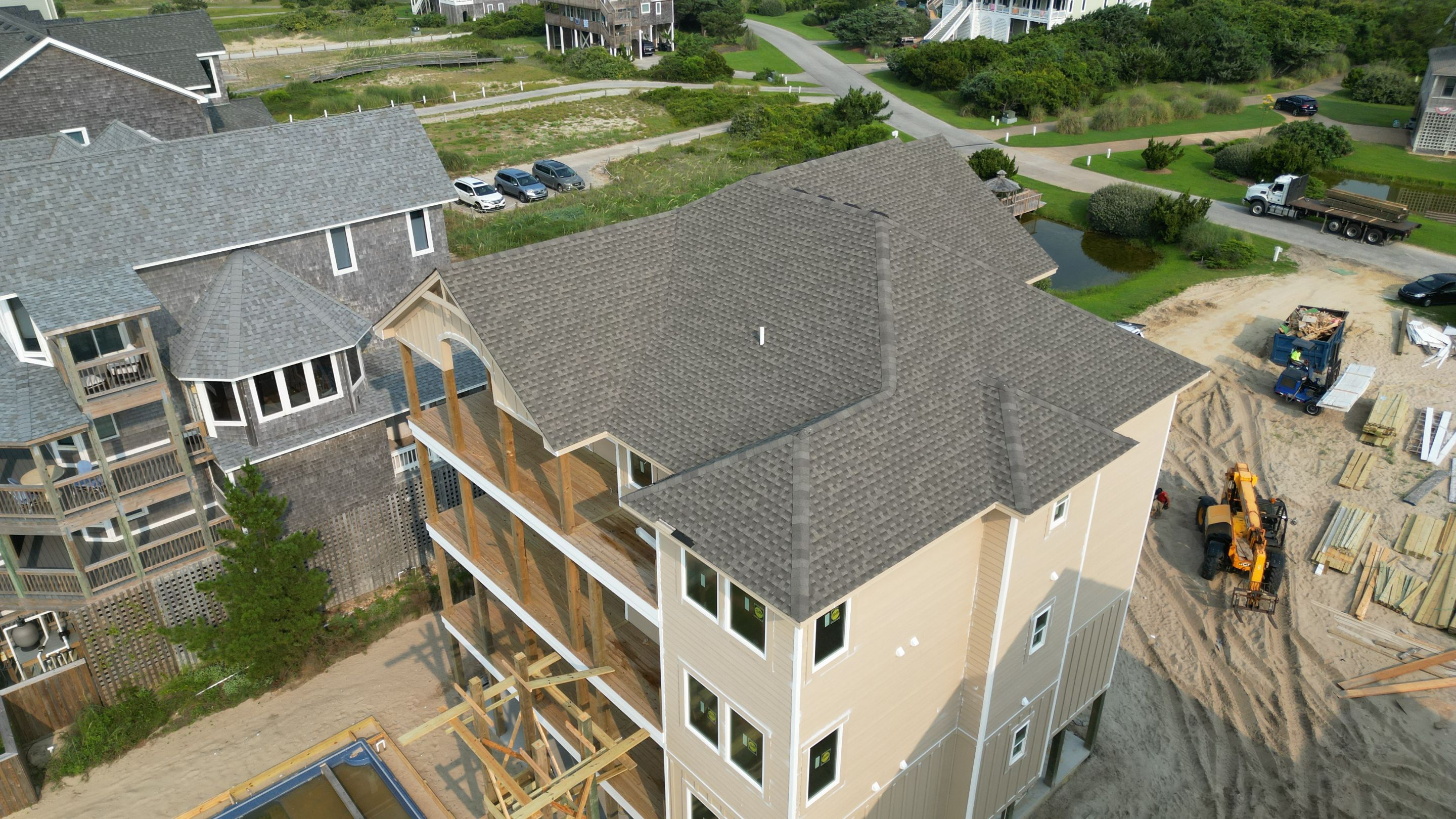 Residential Roofing Installation using Timberline HDZ in Hatteras NC by Gallop Roofing & Remodeling, Inc.