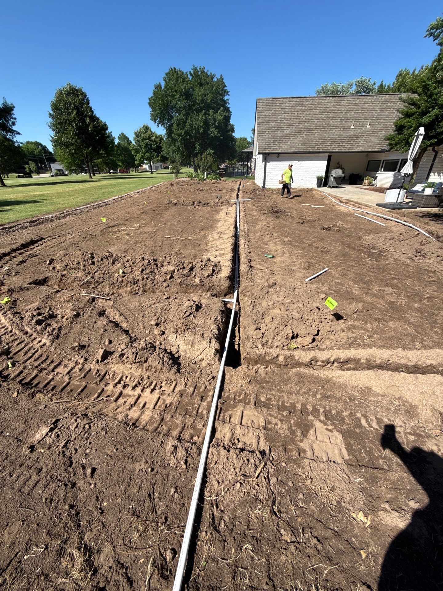 Project in Broken Arrow by Greenscapes Outdoor