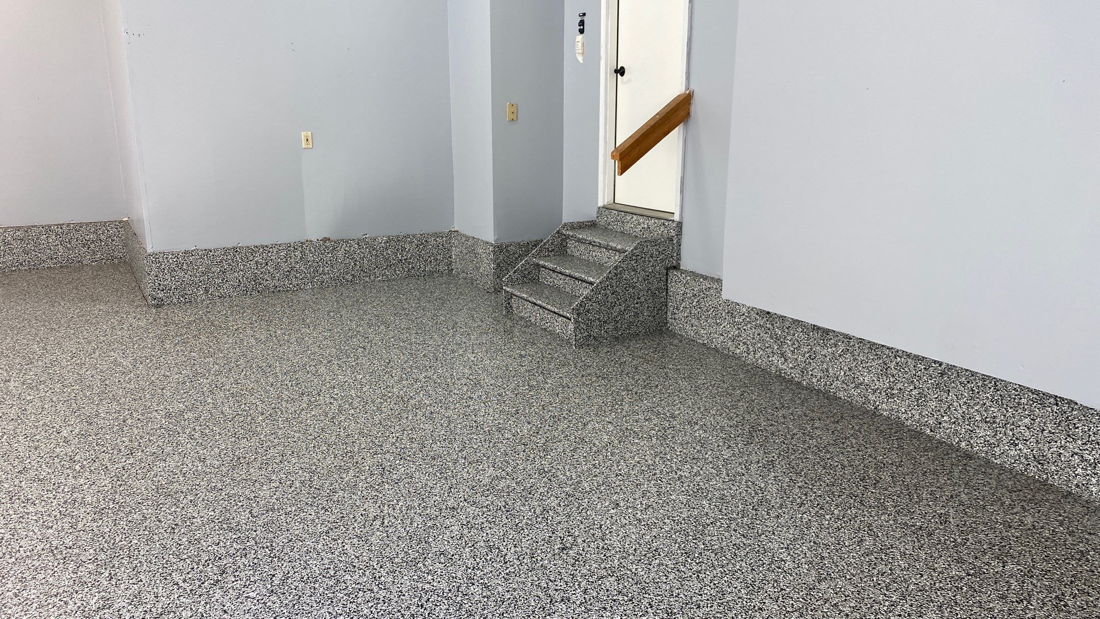 Lee S. gets a new garage floor!  by Banner Garage