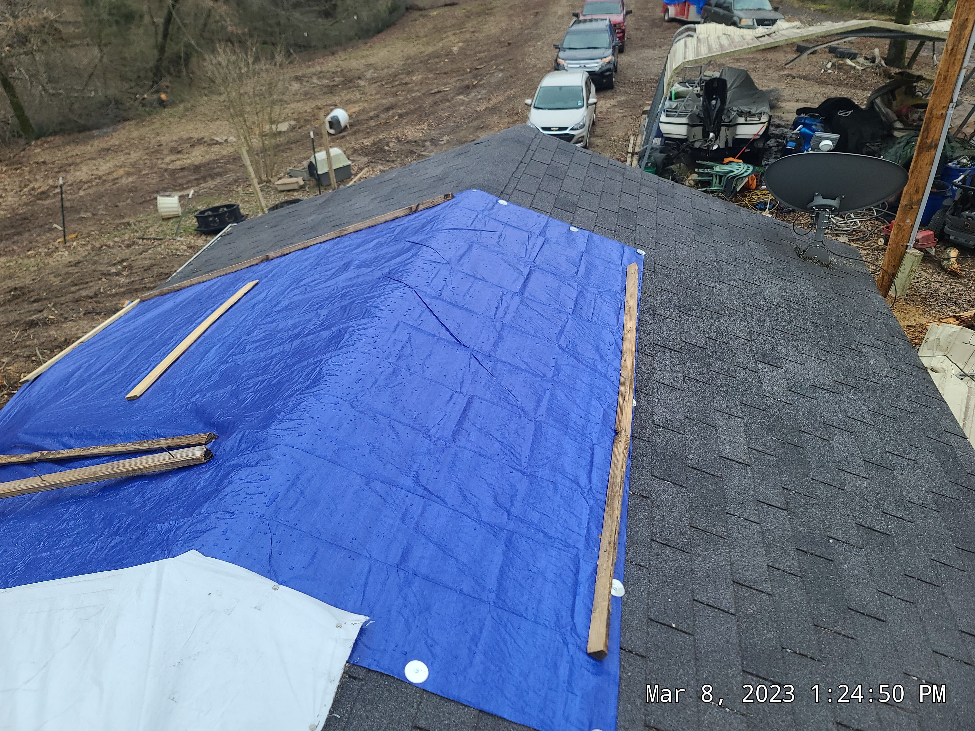 Residential Shingle Reroof using Certainteed Landmark 3-Tab by Hostetler Roofing