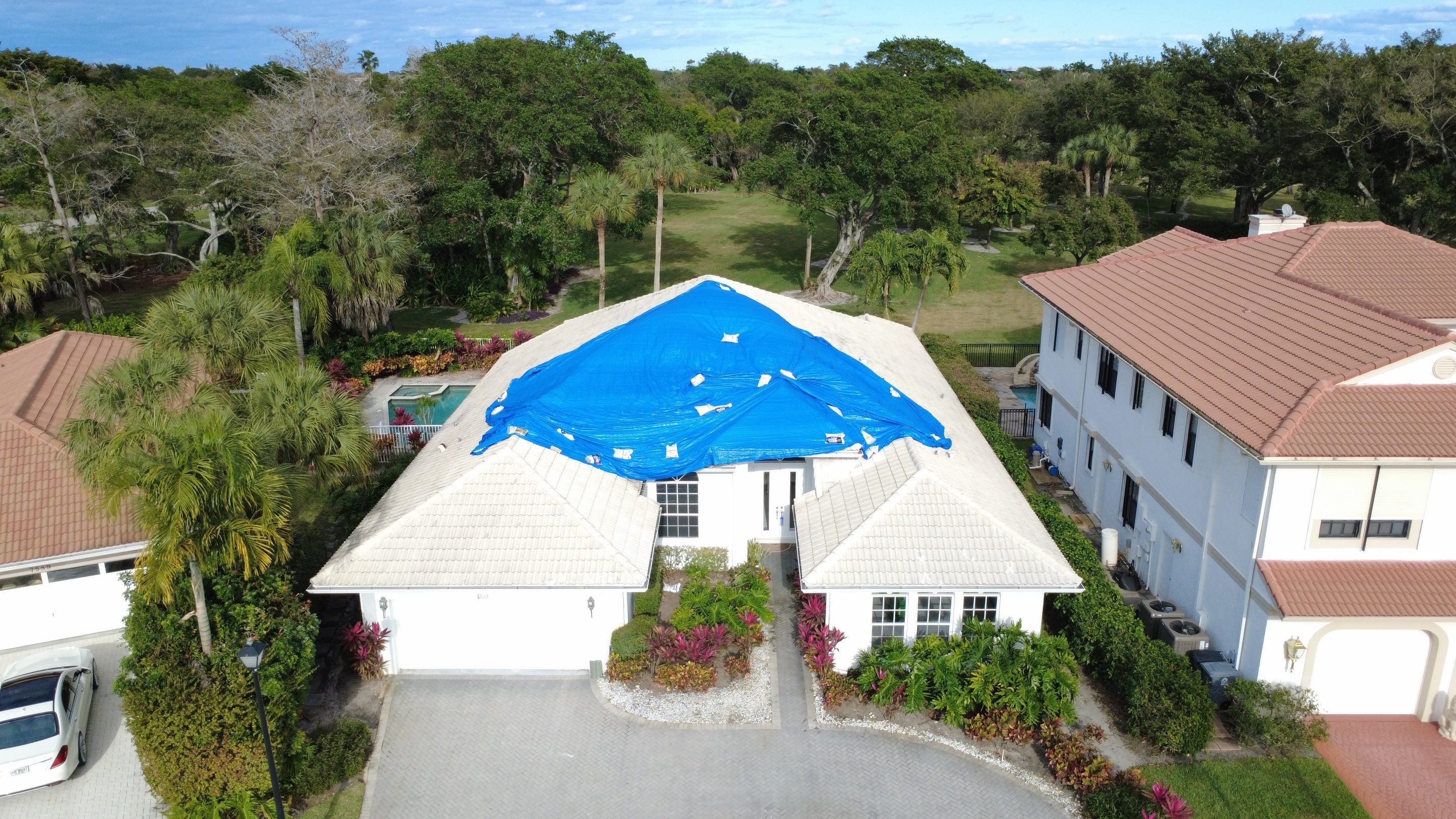 Residential Roofing Installation using Eagle Roofing Tile by BLUES BROTHERS ROOFING