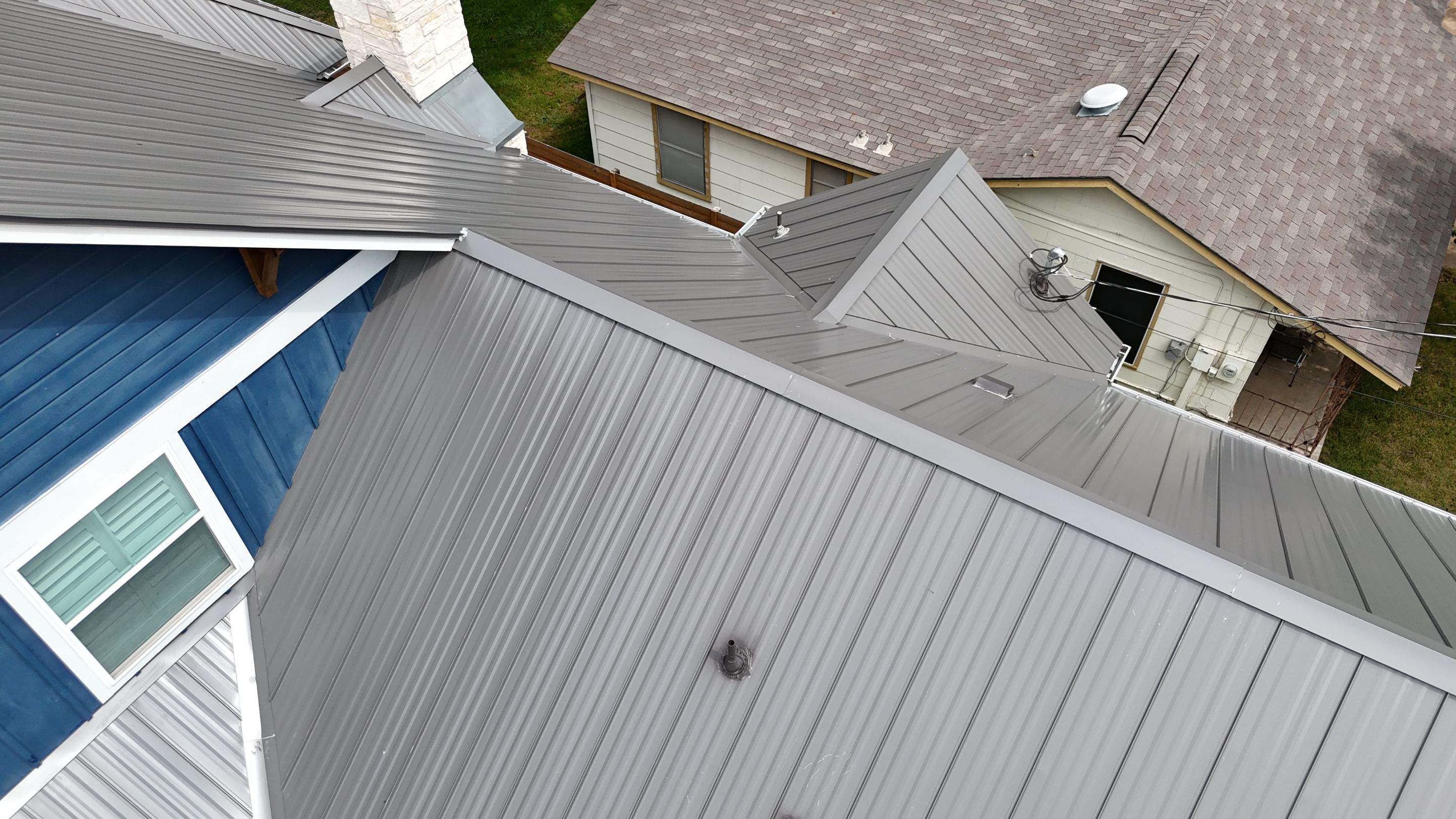 Charcoal Grey - L&A Metals LLC Type FF100, Hidden fastener/Standing Seam by RoofsOnly.com