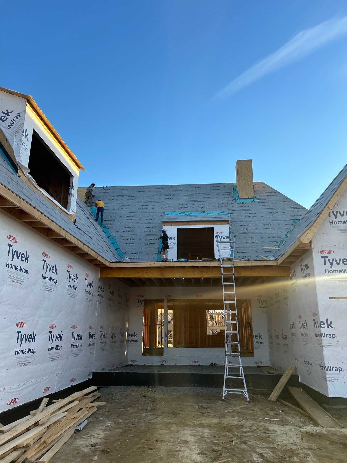 Residential Roofing Installation using GAF HDZ Roofing System  by Undersun Roofing 