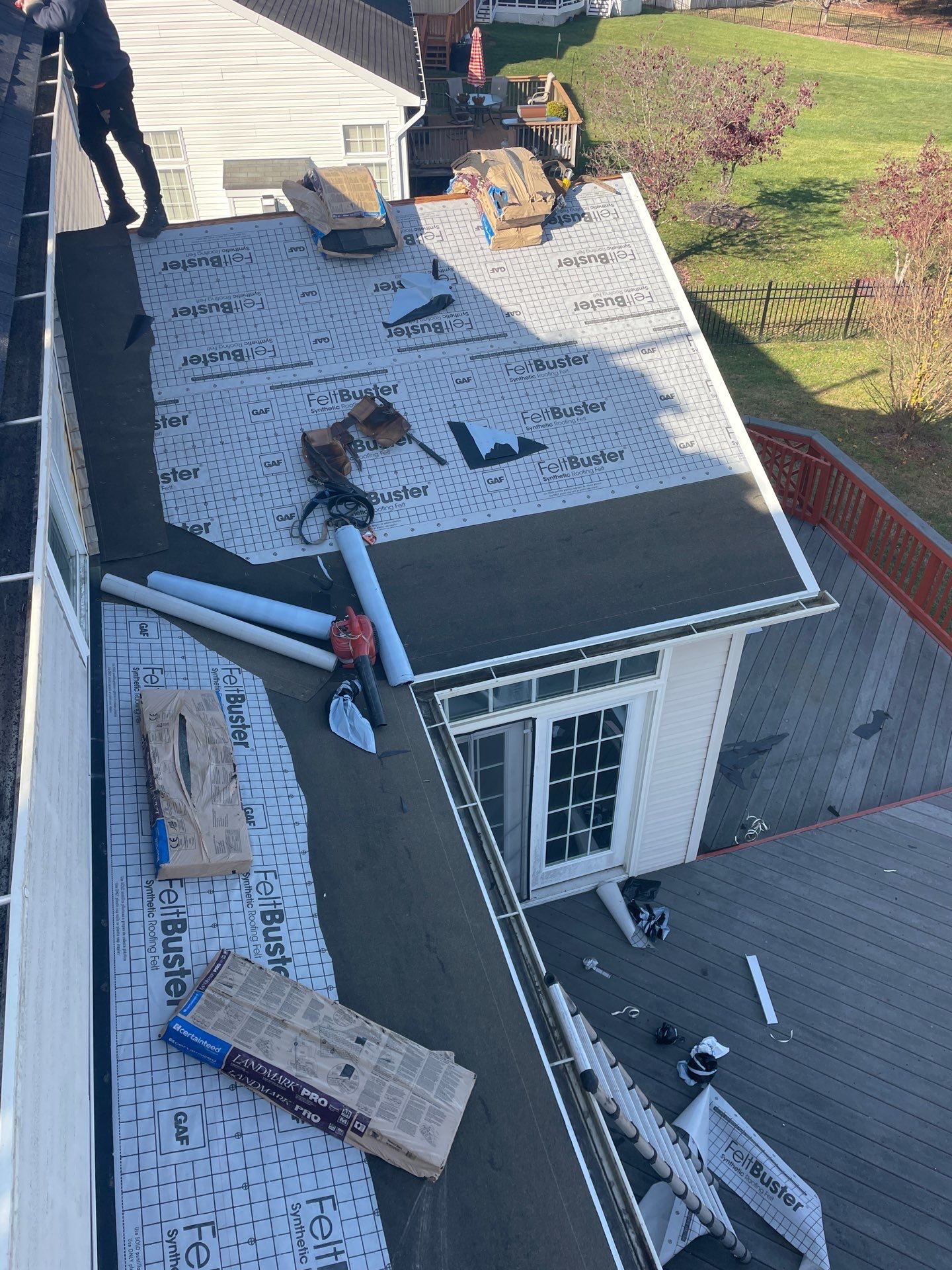 Residential Roofing Installation using GAF by ARHT Home Solutions 