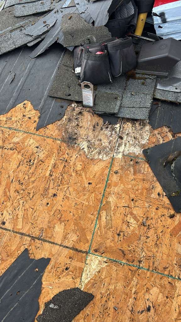 Residential Roofing Installation using GAF UHDZ Shingles by Roofing Formula LLC