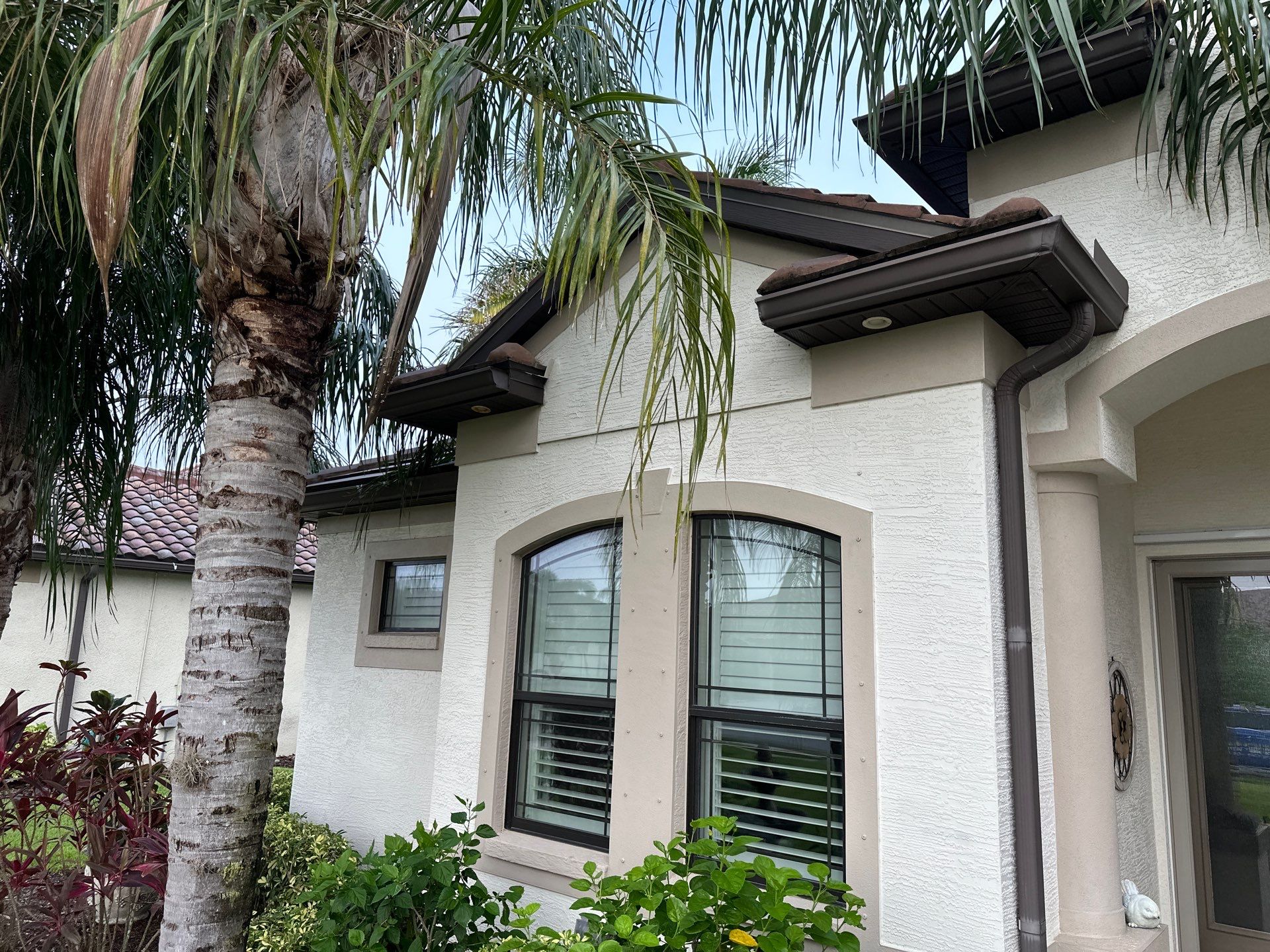 Flat Tile Roof Cleaning, House Wash & Sidewalk Cleaning in Enclave at Country Meadows, Bradenton, FL | Sunshine AquaWash by Sunshine AquaWash