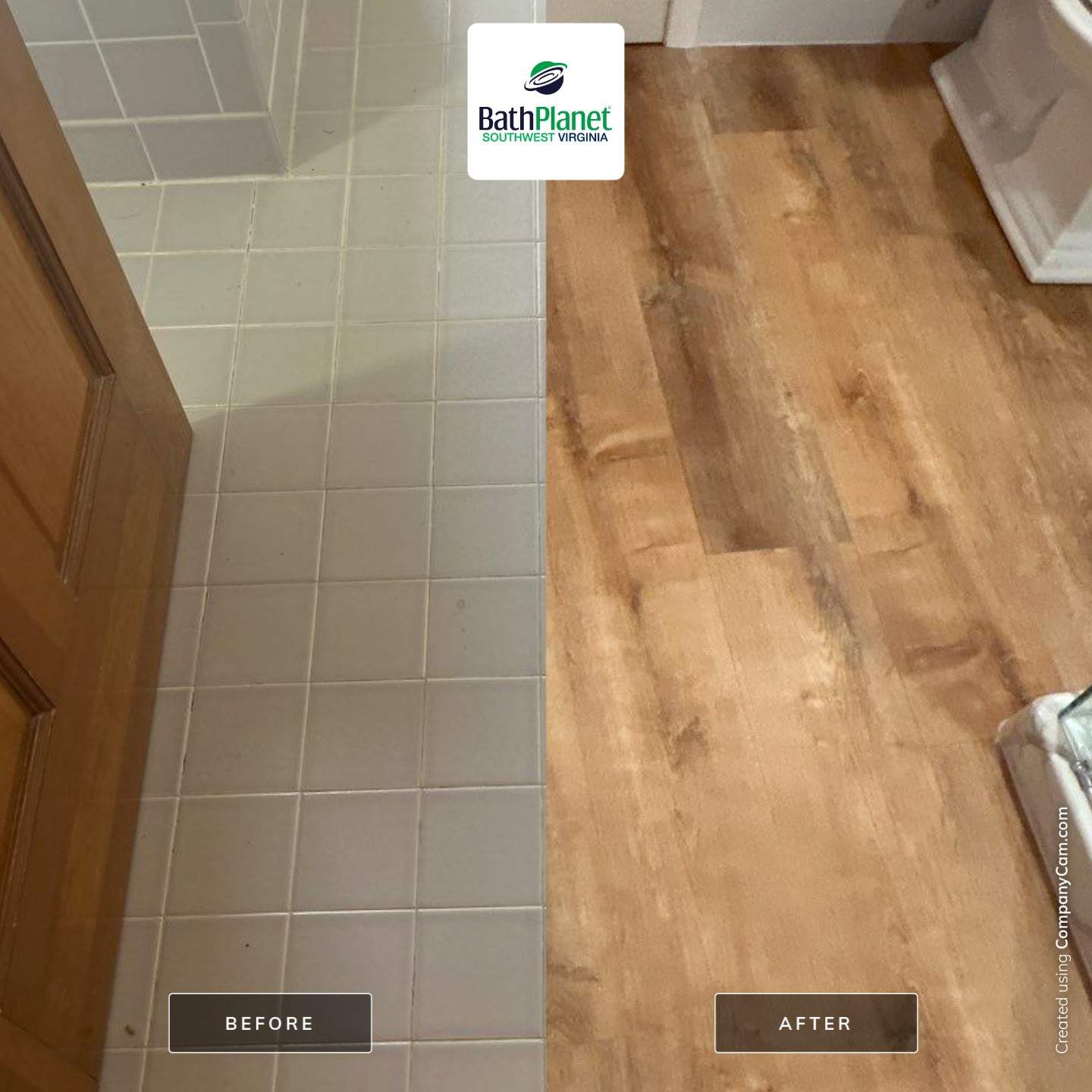 Whirlpool to Walk-in Shower by BathPlanet SW Virginia