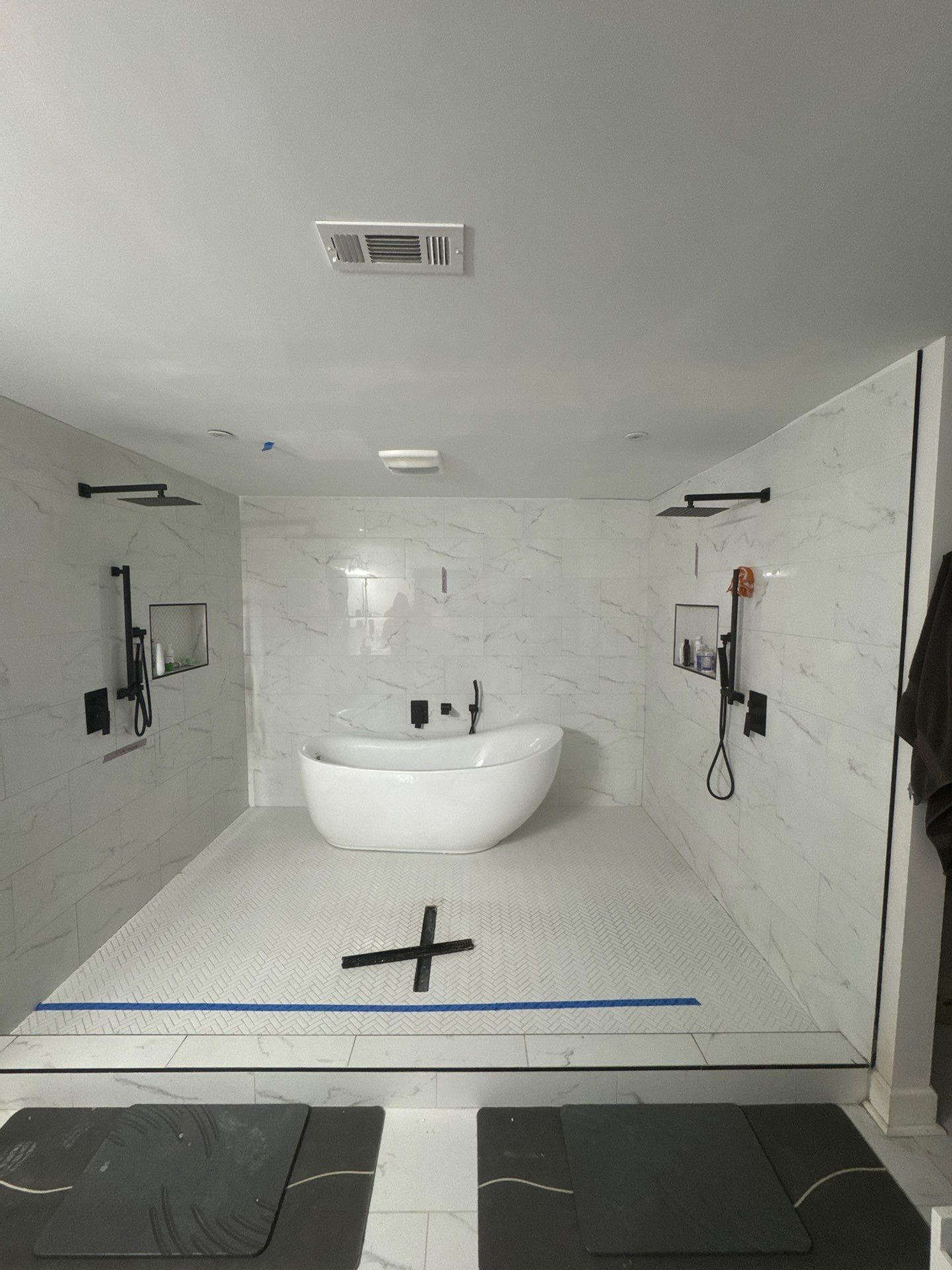 Shower renovation by Prudencio