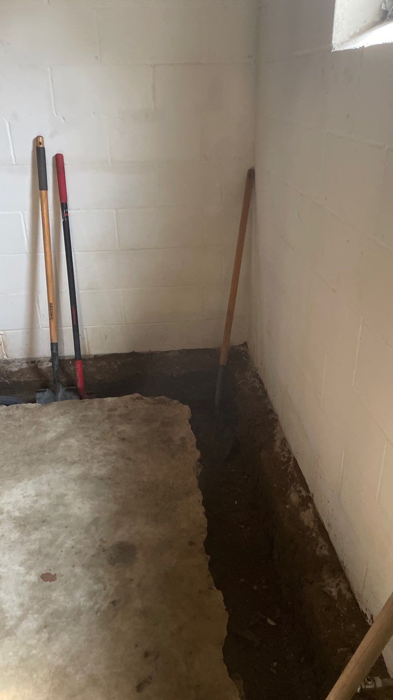 Tying Into an Existing Drain Tile System for Alec by Waterproofing Northeast