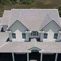 Westlake Plantation Slate Like Slate Black Antique  by Total Roofing System The Metal Roof Experts