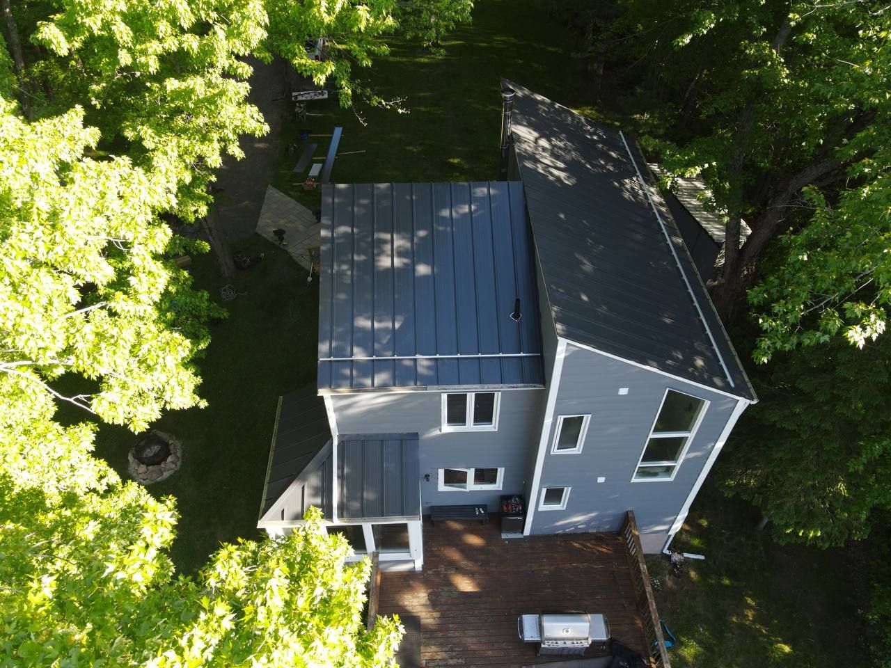 Standing Seam Metal Roofing using 16" Standing Seam Panels by Jay Carter Roofing & Sheet Metal