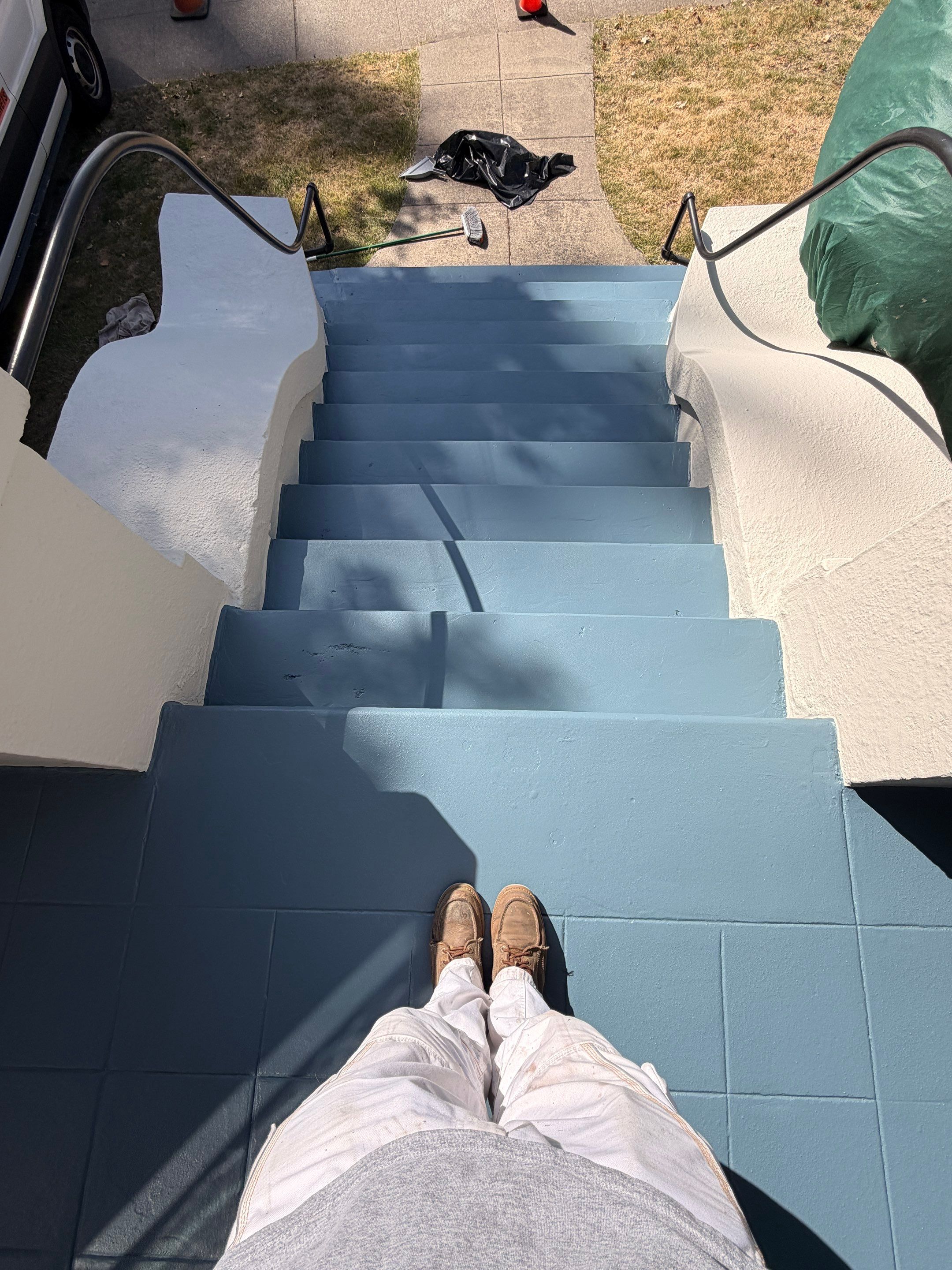 deck and patio restoration by Herrera’s Bay Area Painting inc.