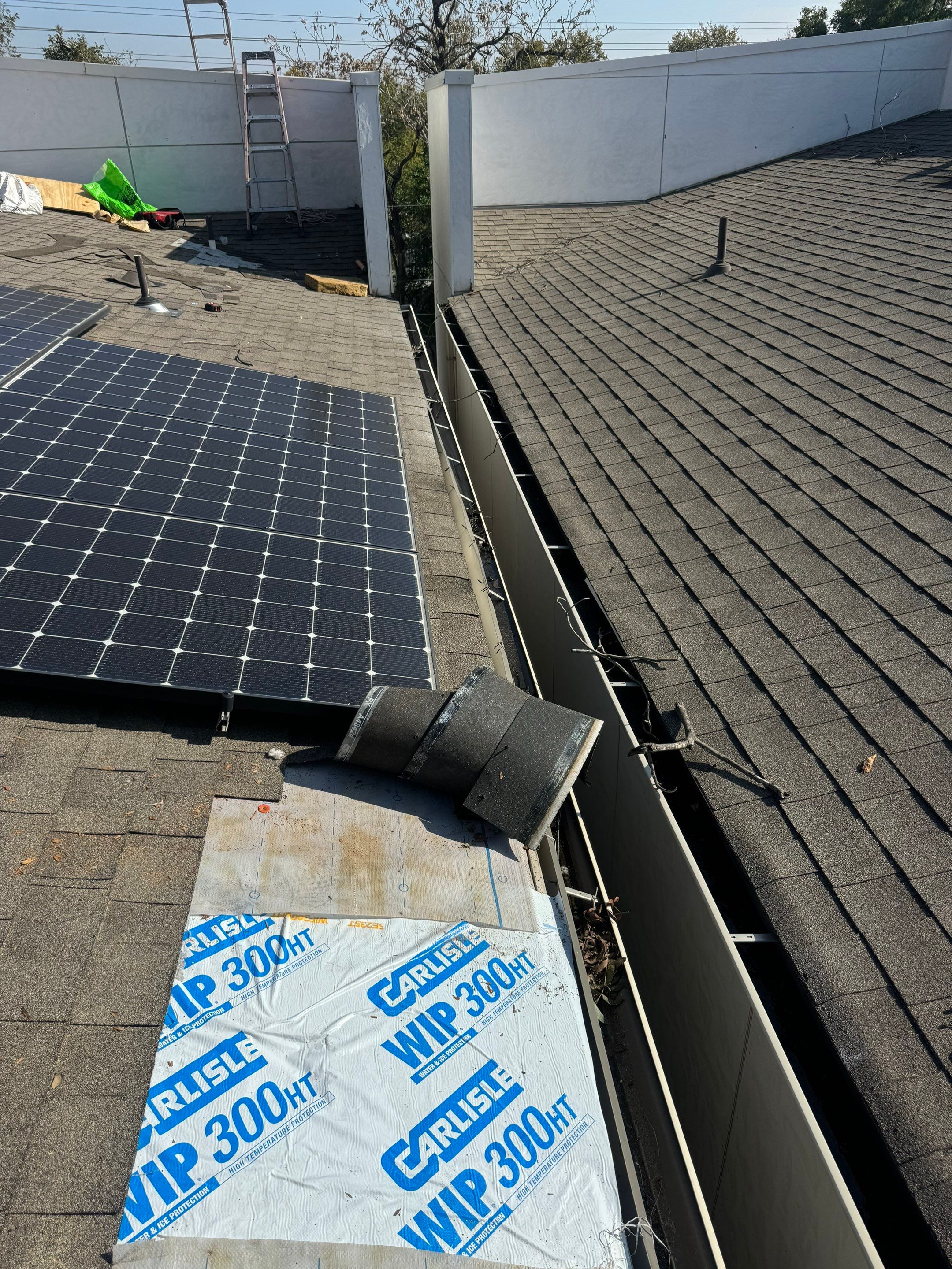 Project in Houston, TX by Associates Roofing Unlimited 