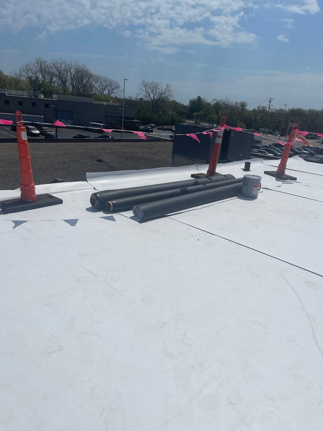Ford Dealership - Re-Roof by Pink Roofing