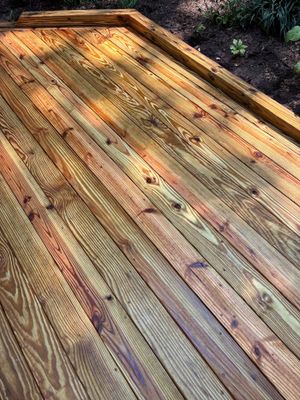 Deck using Wood Sealant