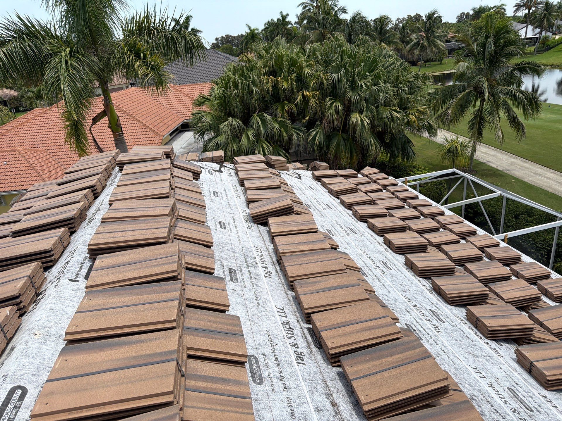 Residential Roofing Installation using Crown by BLUES BROTHERS ROOFING