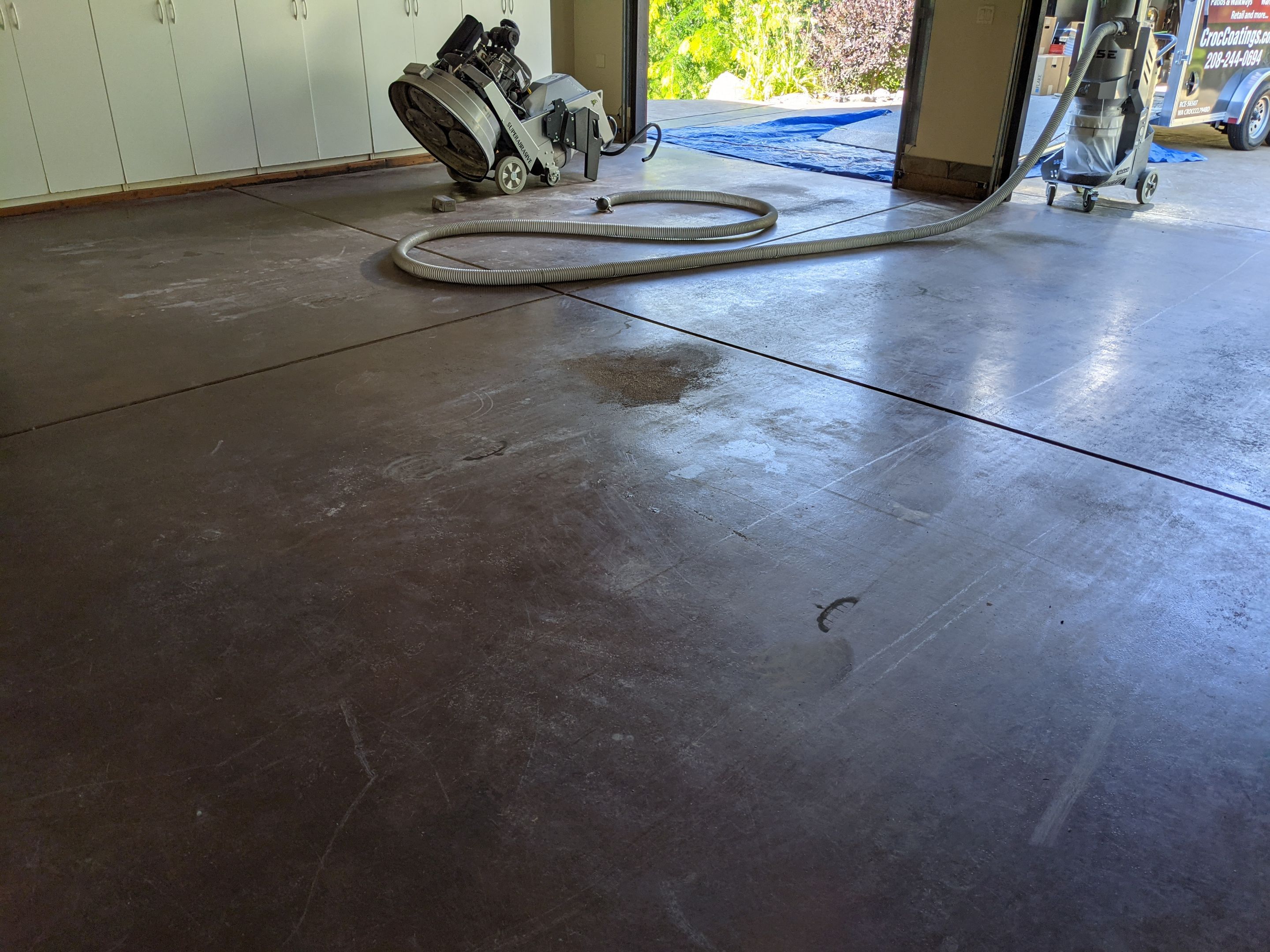 Shop Transformation using Sandstone and the Penntek Evolution System by Croc Coatings, LLC