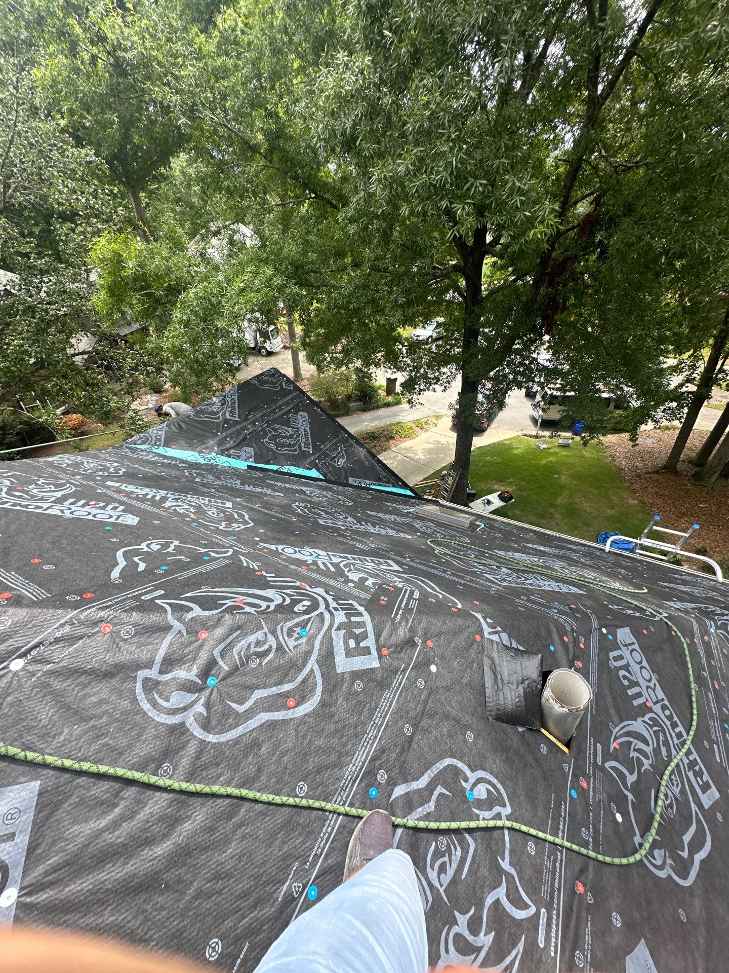 Residential Roof Replacement using GAF NATURAL SHADOW - CHARCOAL  by Elite Roofing LLC