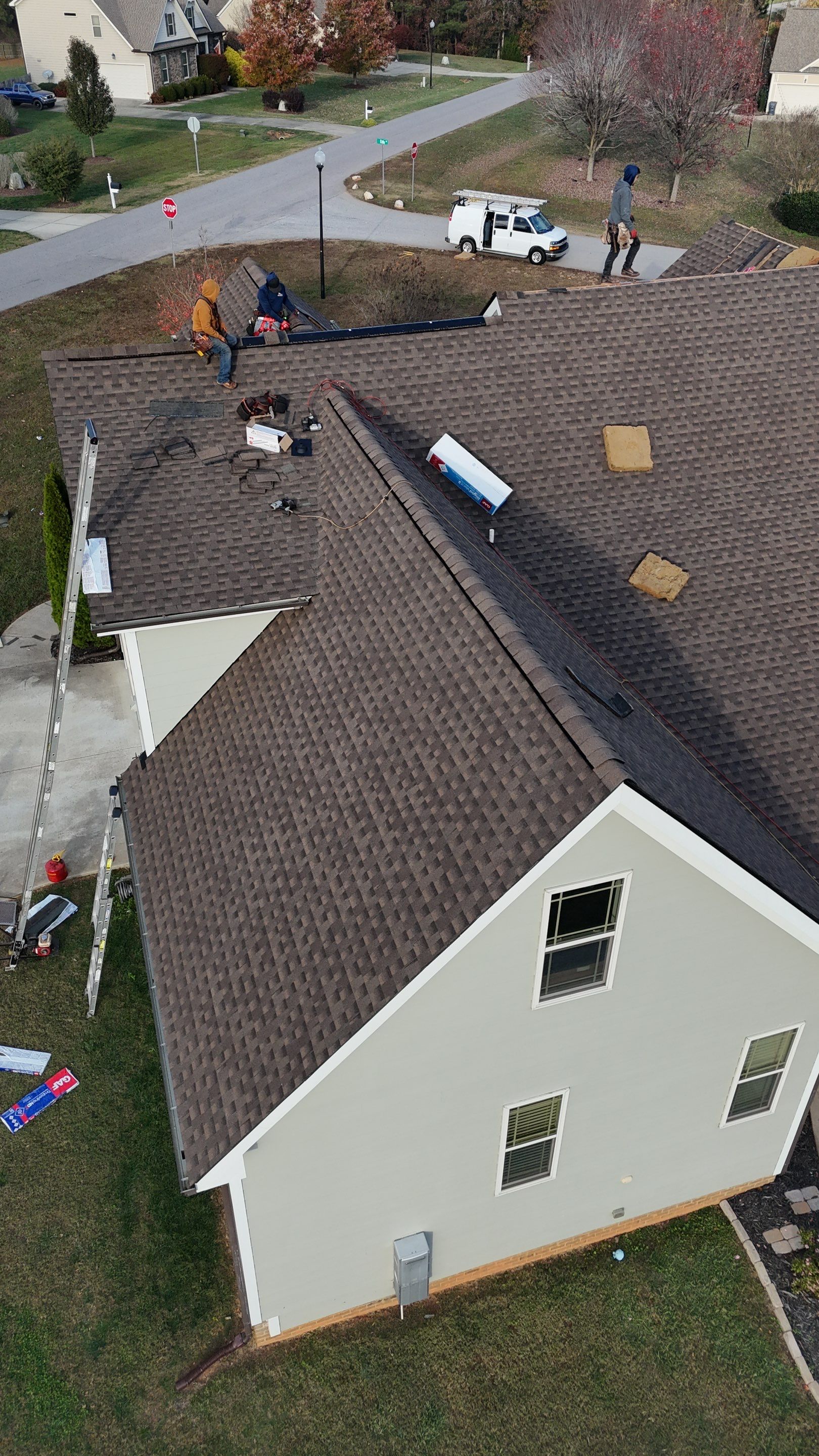 Roof Replacement - GAF Timberline HDZ Barkwood  by Pro Performance Roofing