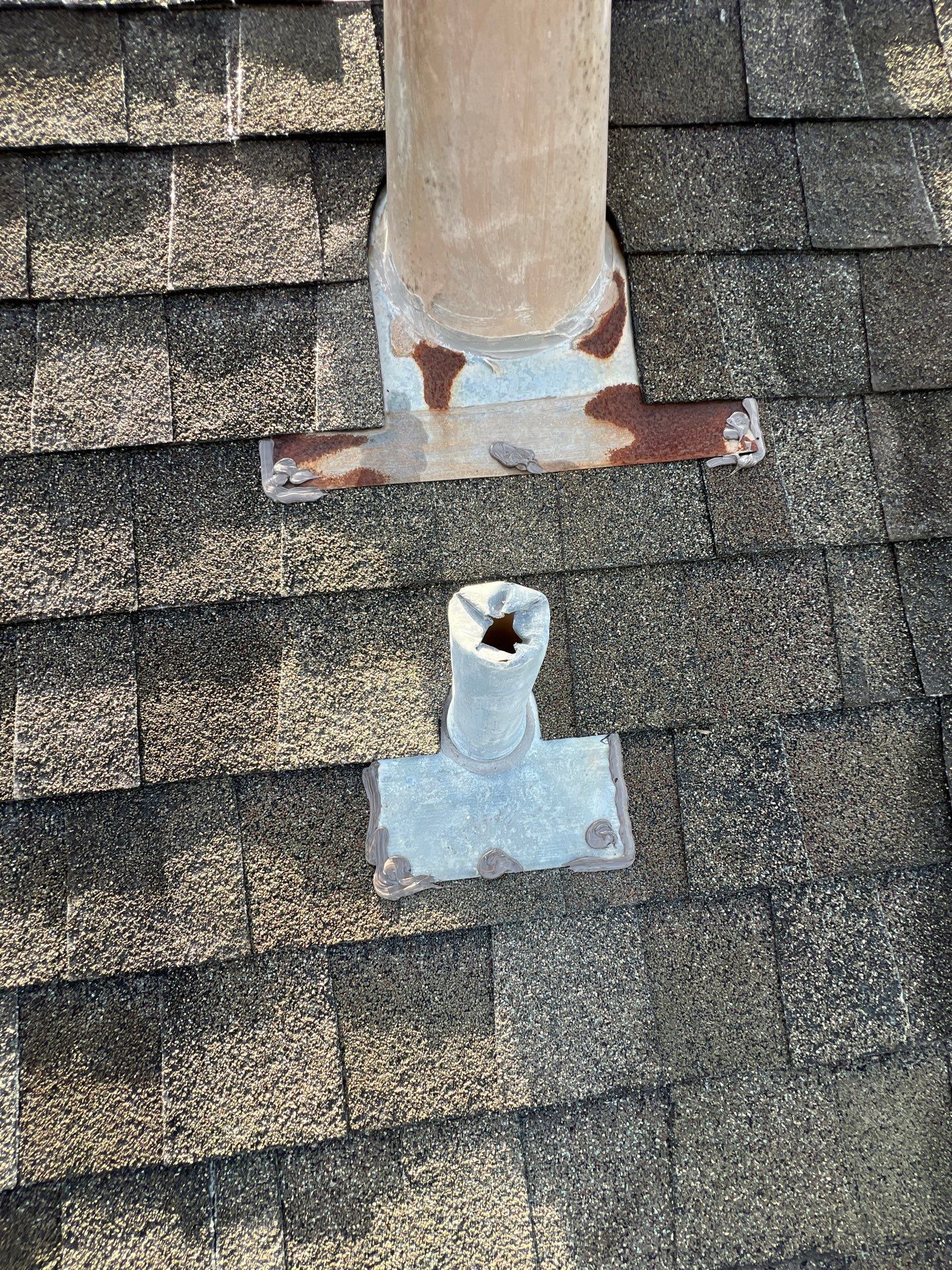 Hail Damage using Owen's Corning Duration (Lifetime) Shingles by Roof Repair Company