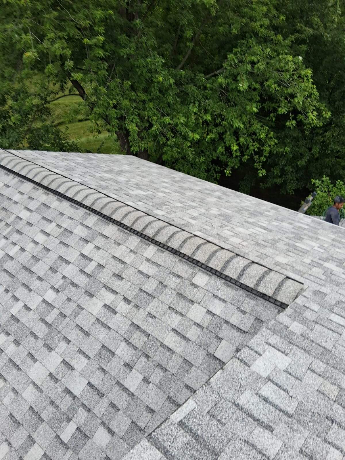 Roof Replacement with Skylight Installation in Frederick, MD by ARCH Exteriors 