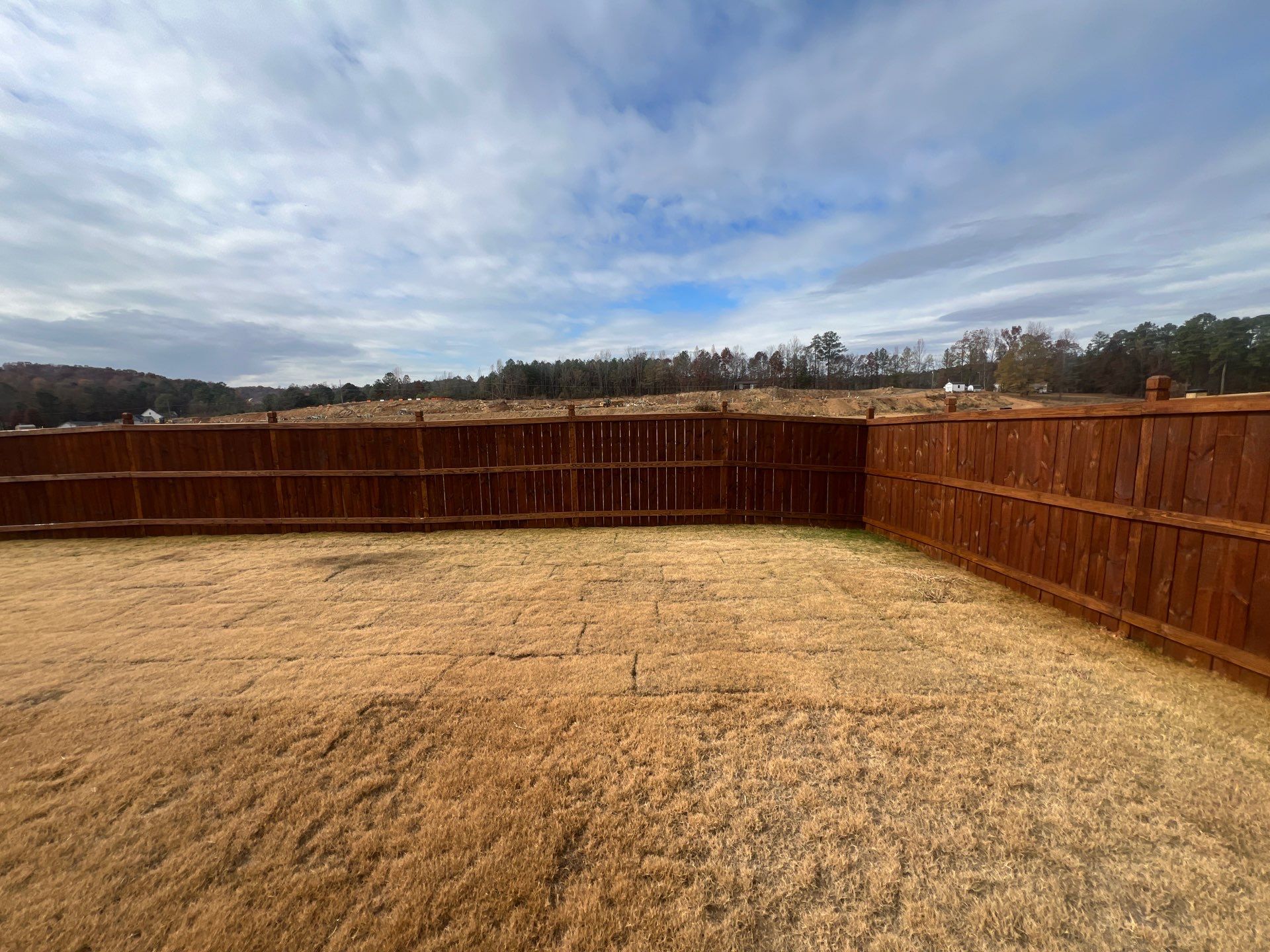 Fence Staining using Chestnut by SSE by Titans of Timber Fence & Stain