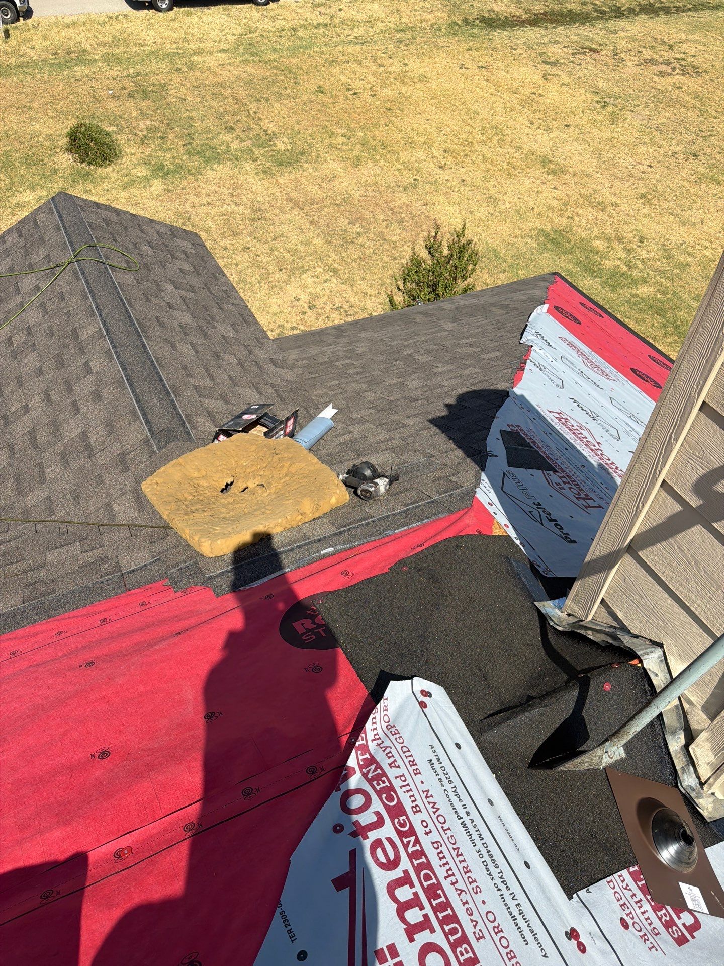 Residential Roof Replacement and Decking Repair in Springtown, Texas by Performance 1 Roofing