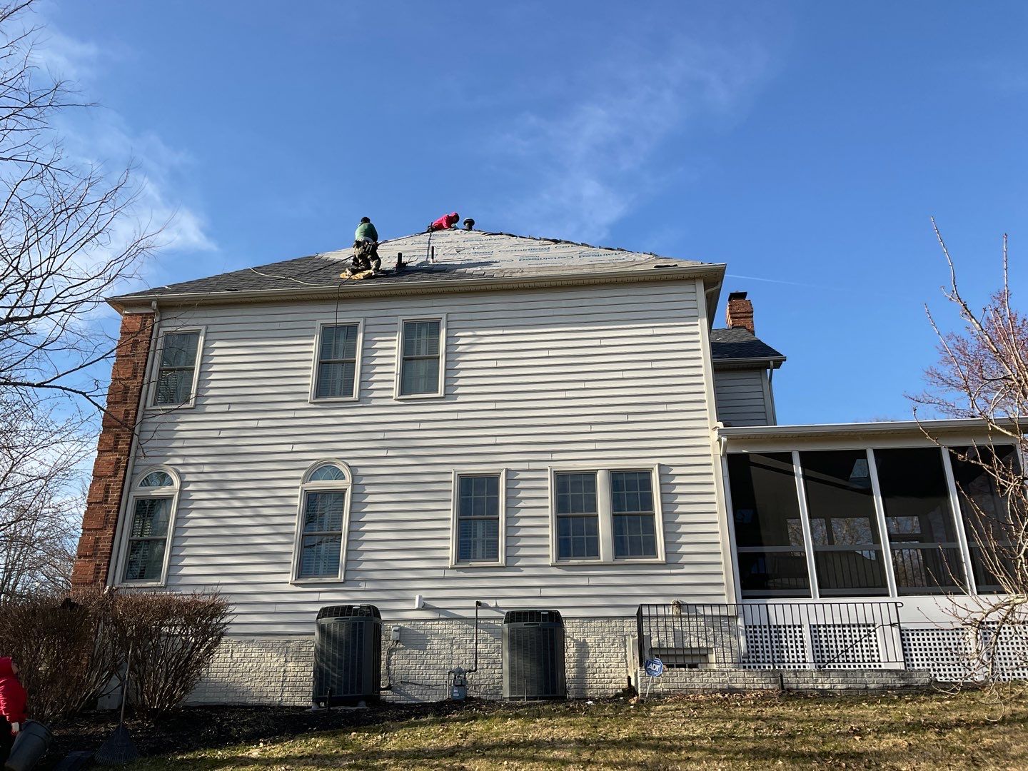 New Roof Installation & New Gutters and downspouts  by Alpha Design Services