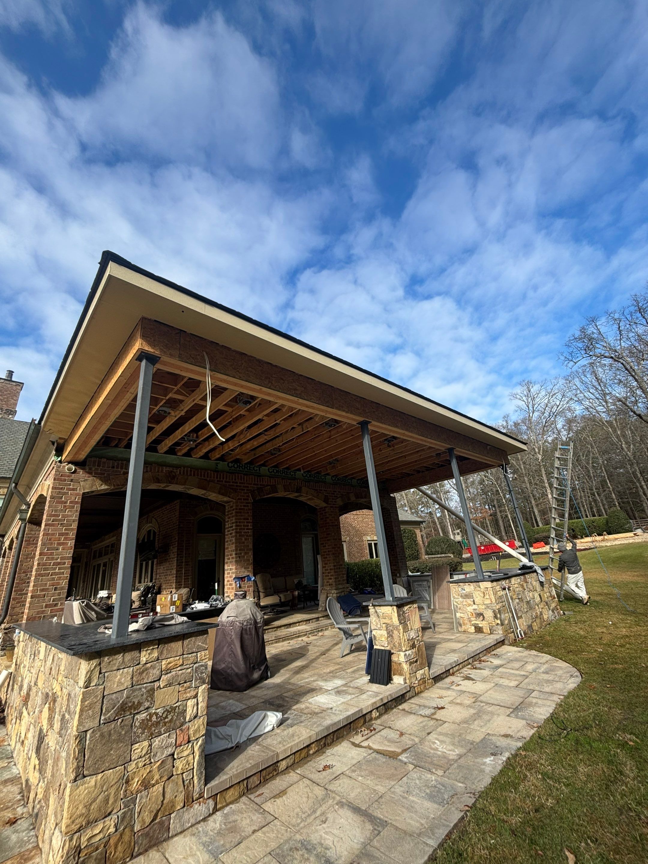 Exterior and Patio Refresh in Alpharetta by Five Star Painting