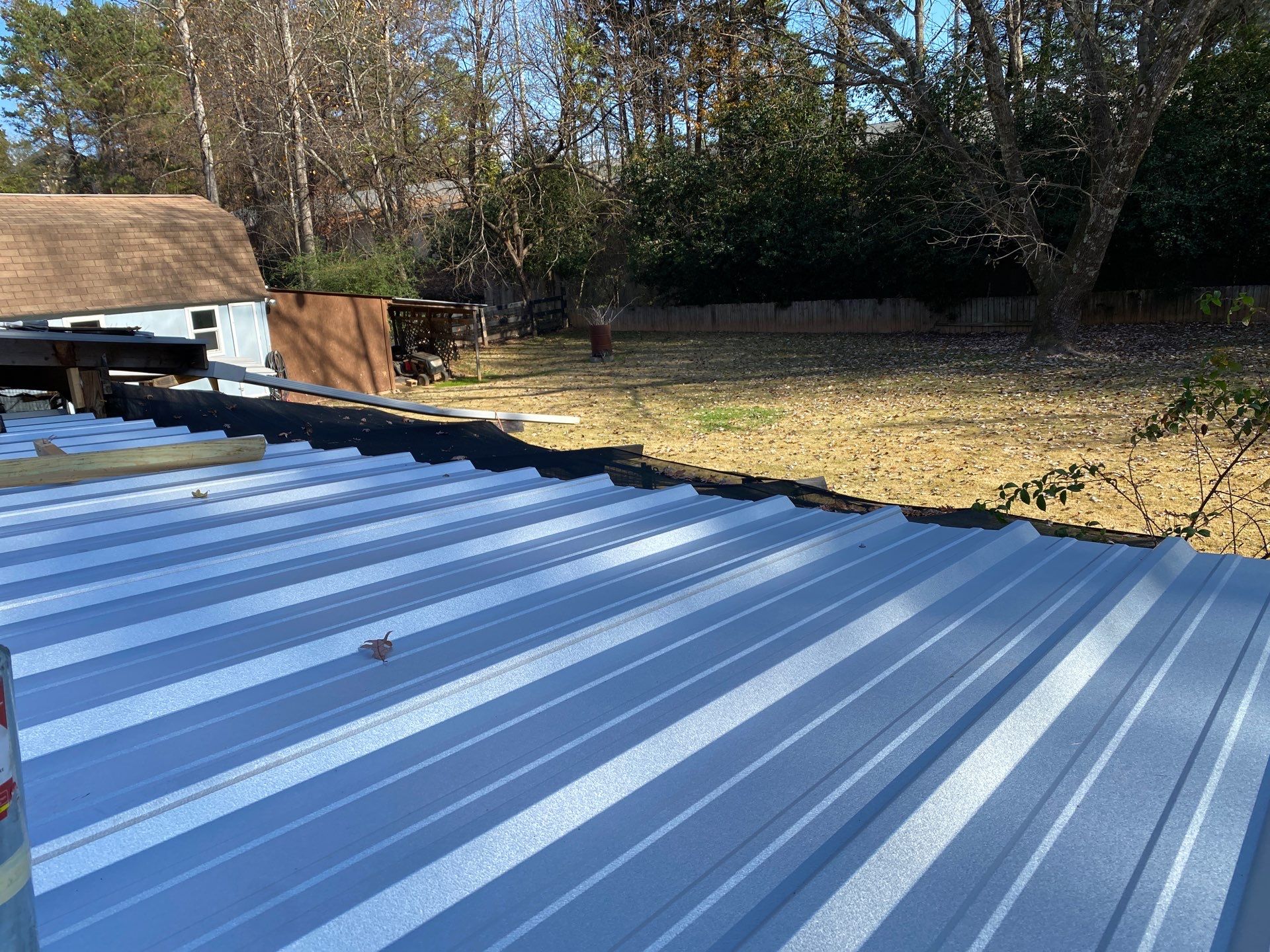 Metal Roofing Project in Marietta by Capital City Roofing