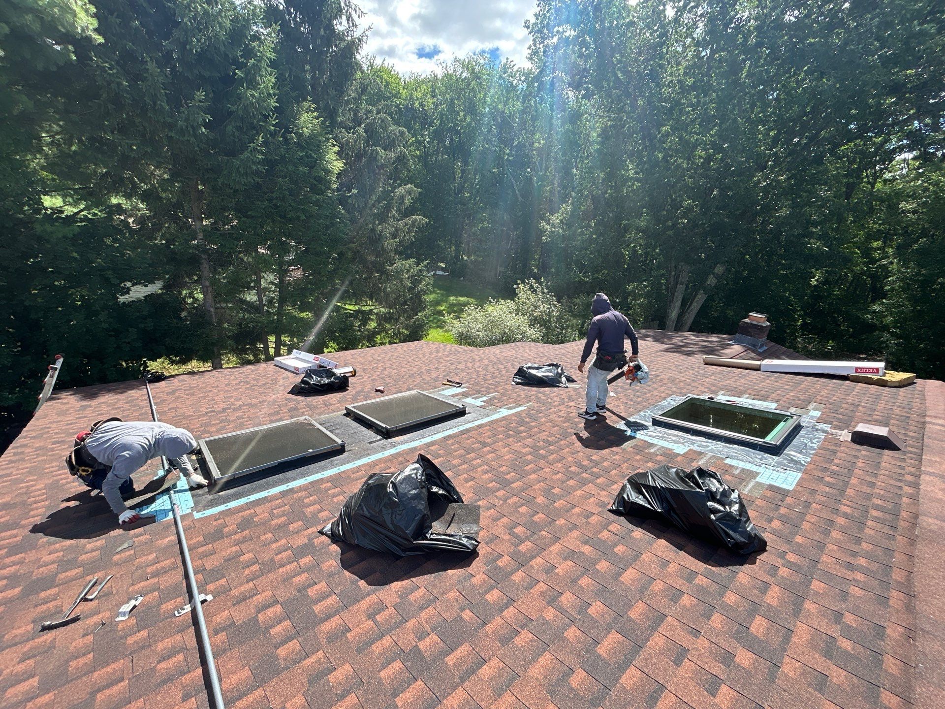 Skylight Replacement & Chimney Repair by Mighty Dog Roofing of Greater Middlesex County
